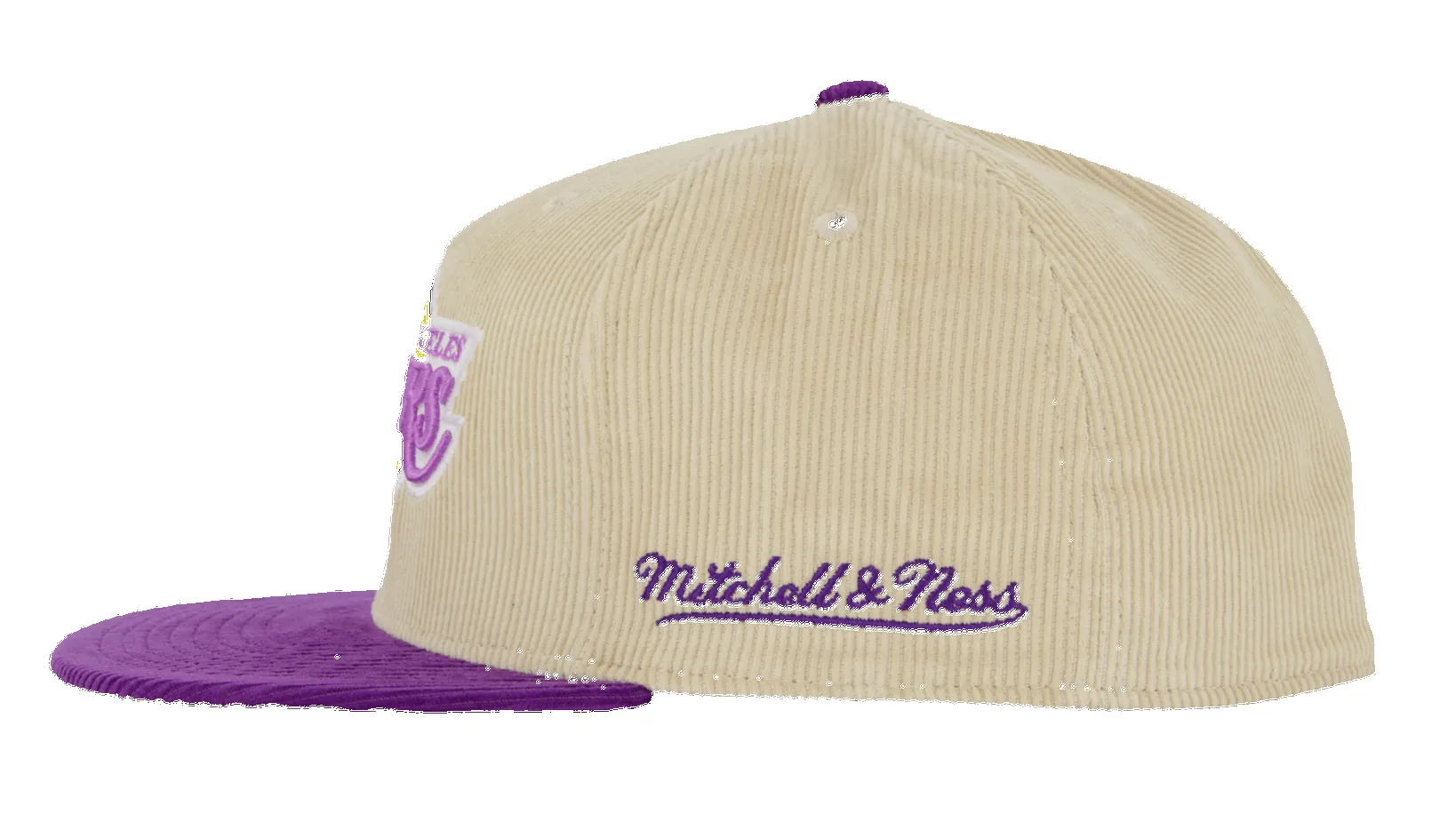 Mitchell & Ness Men's NBA 2 Tone Team Cord Fitted Hwc Lakers Fitted Caps sold by Zulily product image thumbnail 4