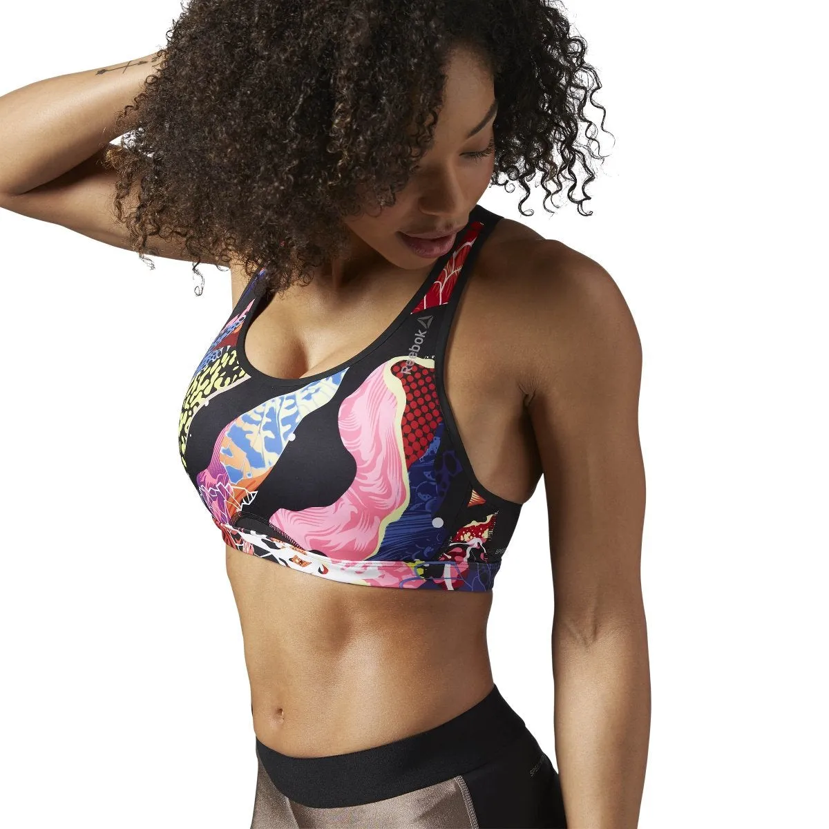 Reebok Women's Crossfit Hero Power Graffiti Bra sold by Zulily