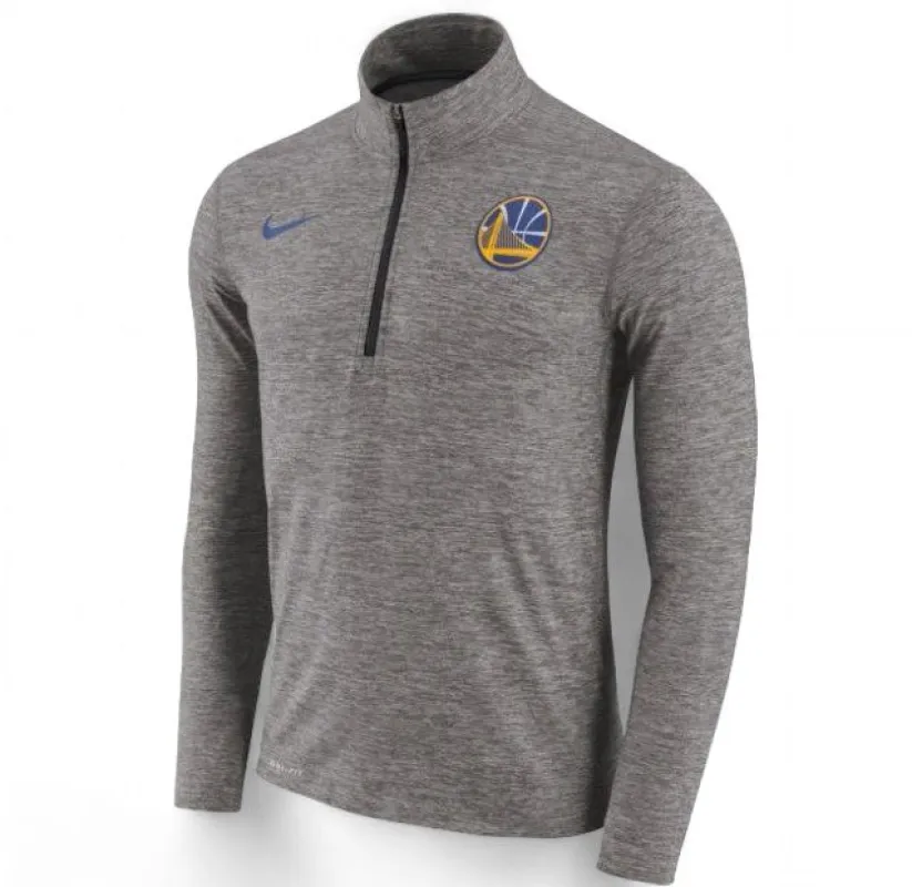 Nike Women's NBA Golden State Warriors 1/2 Zip Long Sleeve Pullover sold by Zulily