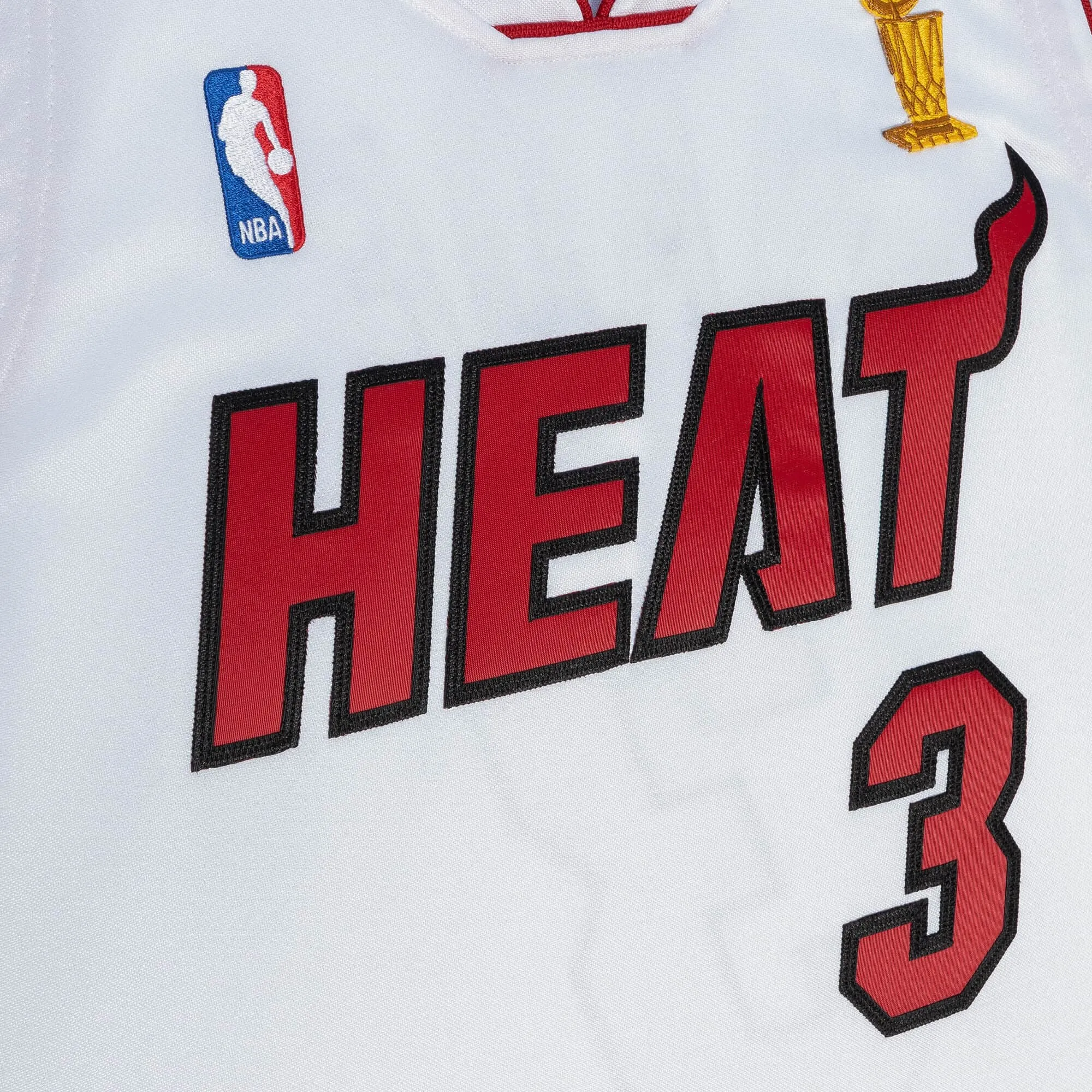 Mitchell & Ness NBA Finals Jersey Miami Heat 2005 Dwyane Wade sold by Zulily product image thumbnail 3