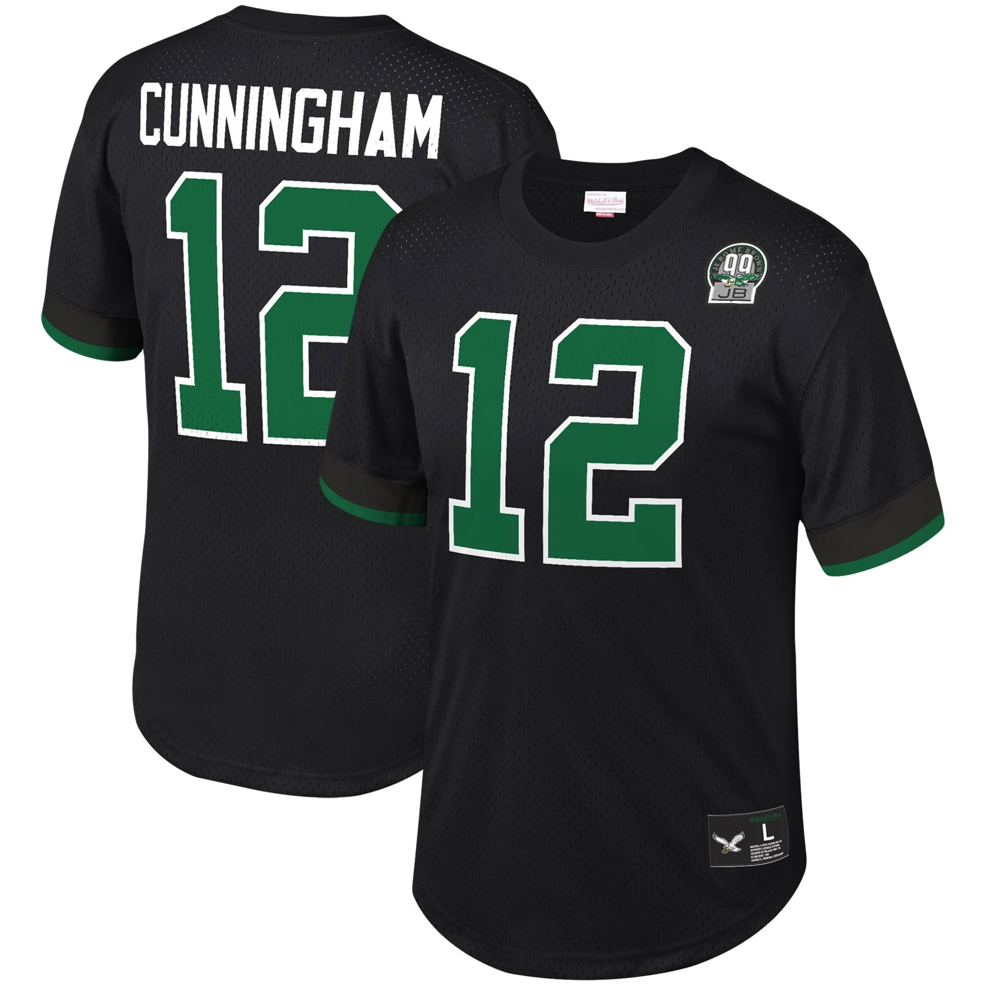 Mitchell & Ness Men's NFL N&N Mesh Crewneck Eagles 1992 Randall Cunningham sold by Zulily