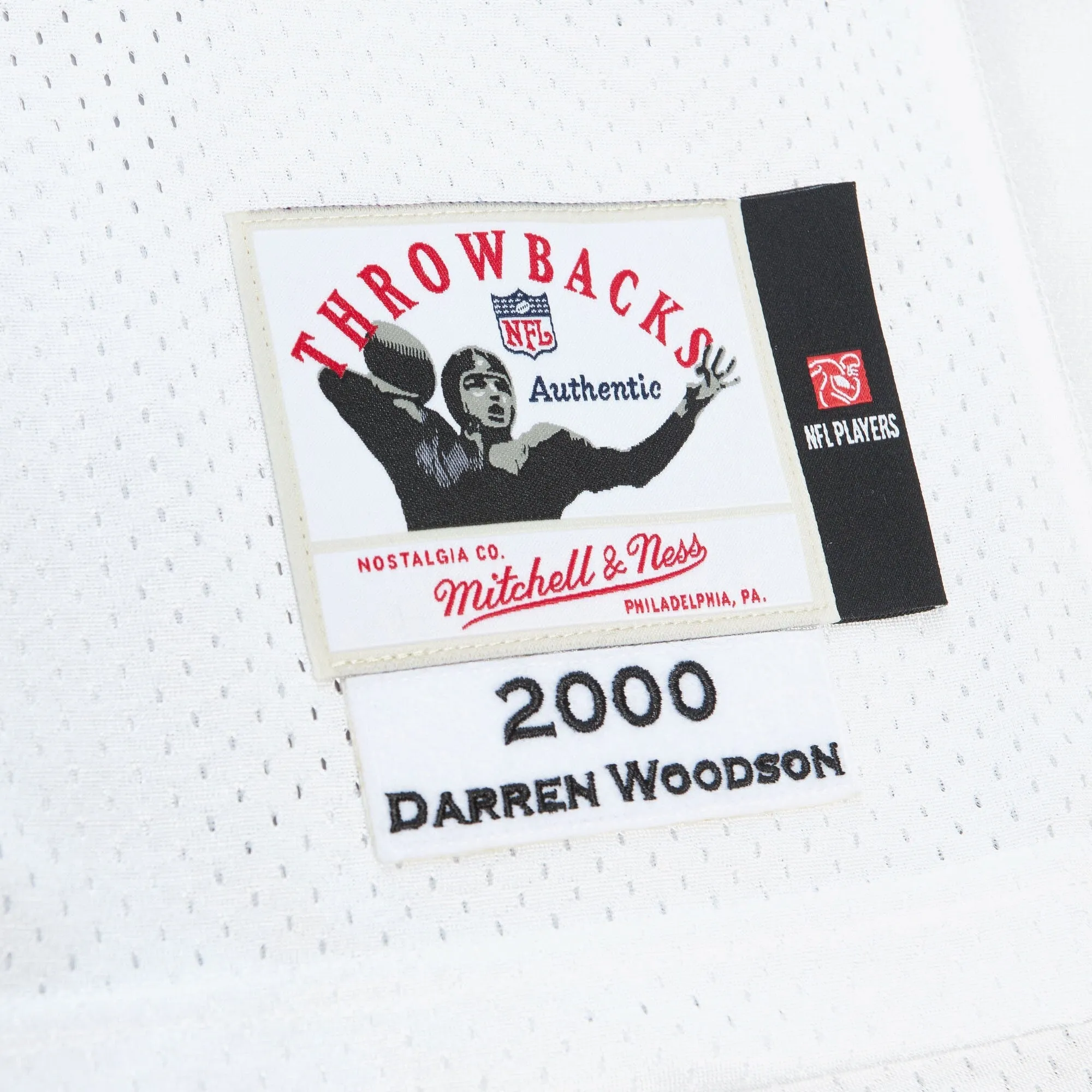 Mitchell & Ness Men's NFL White Jersey Cowboys 2000 Darren Woodson sold by Zulily product image thumbnail 4
