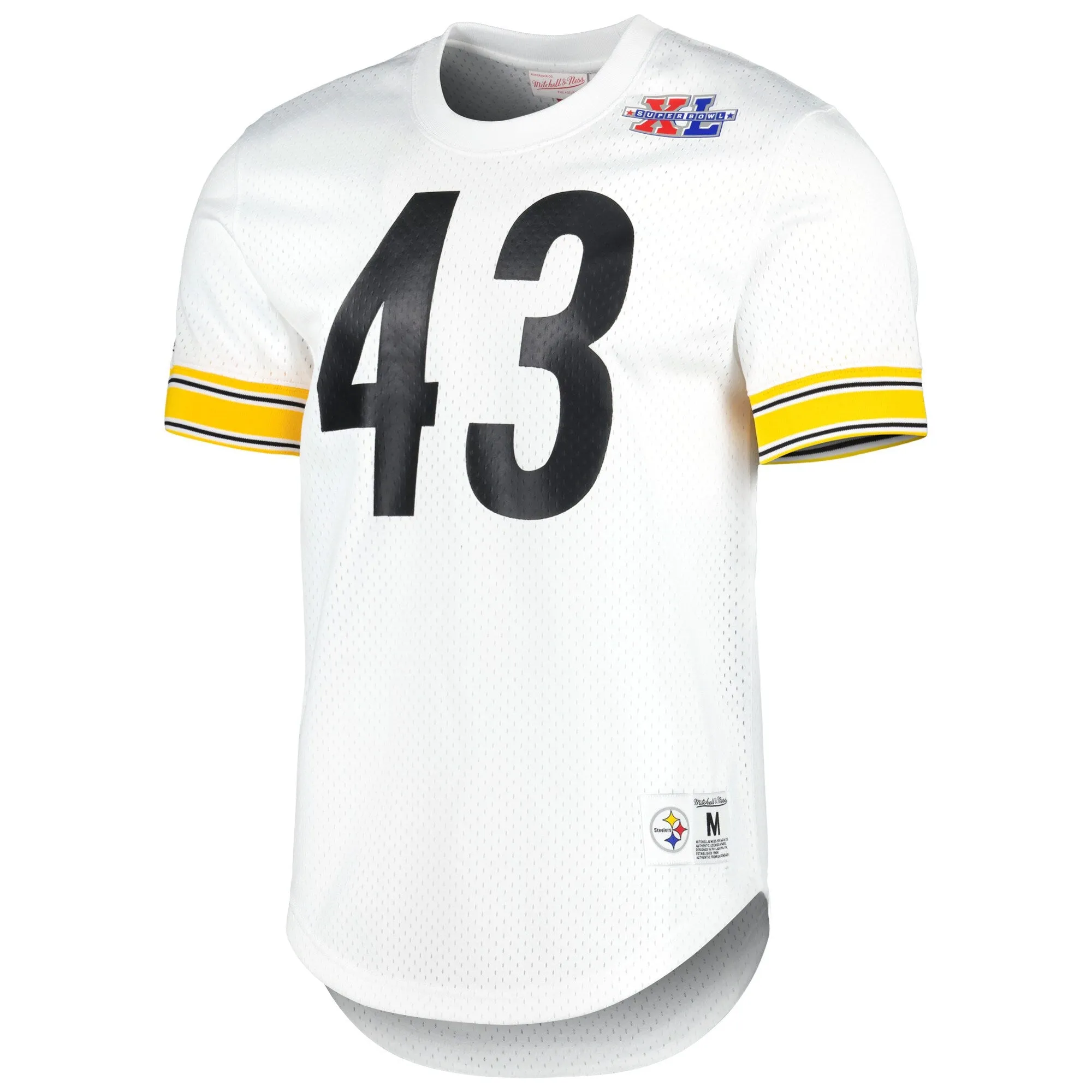 Mitchell & Ness Men's NFL N&N Mesh Crewneck Steelers 2005 Troy Polamalu Jerseys sold by Zulily