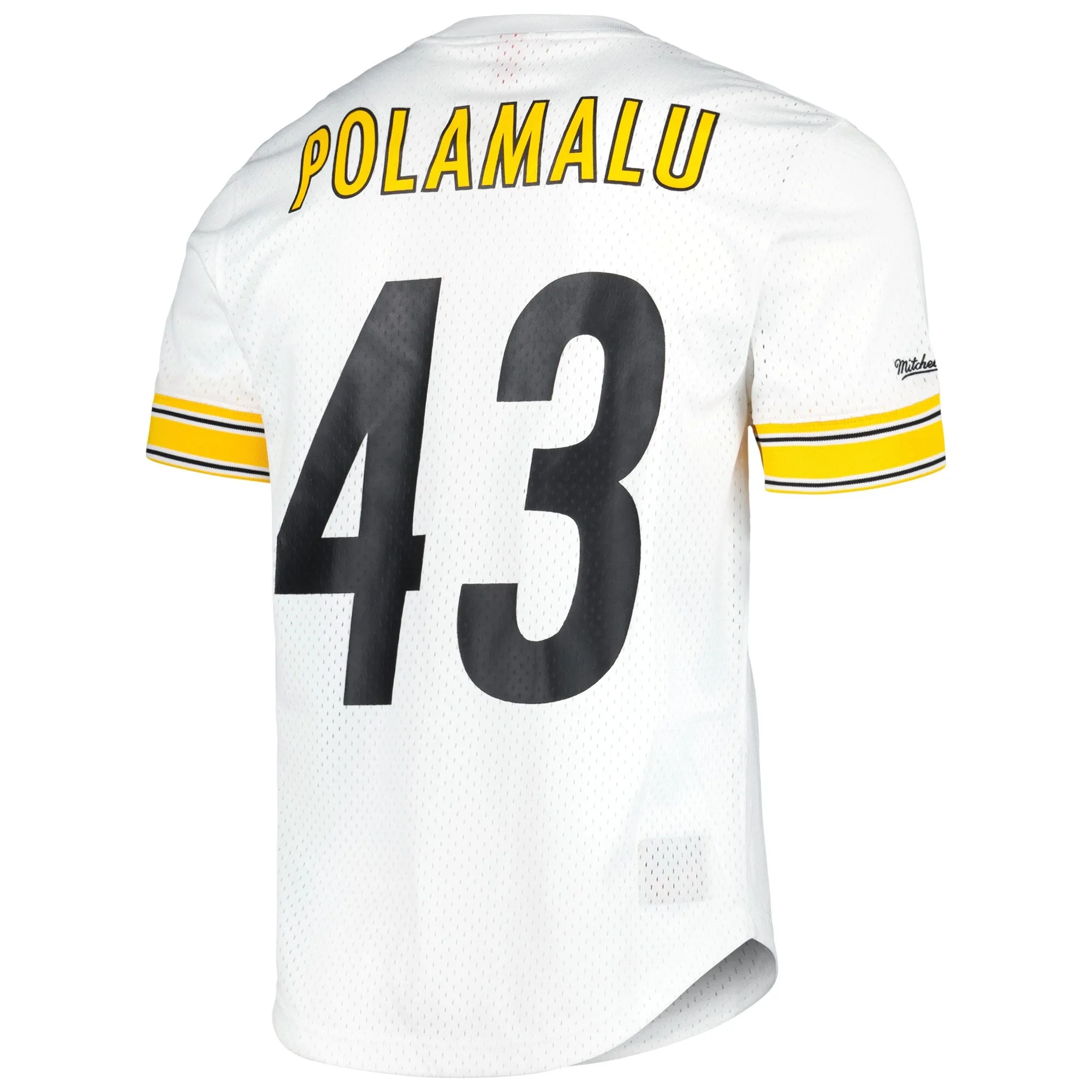 Mitchell & Ness Men's NFL N&N Mesh Crewneck Steelers 2005 Troy Polamalu Jerseys sold by Zulily product image thumbnail 2