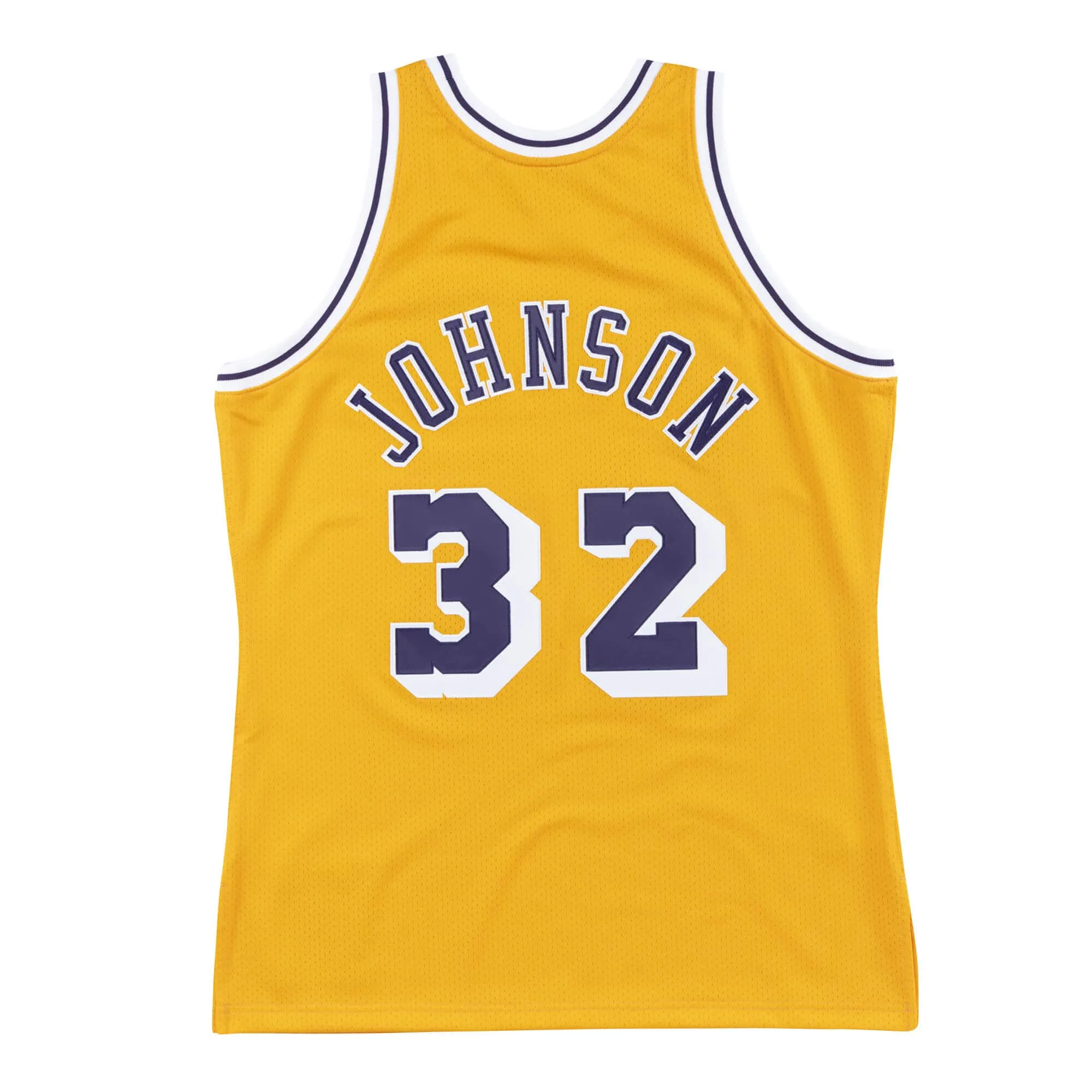 Mitchell & Ness NBA Authentic Home Jersey La Lakers 84 Magic Johnson sold by Zulily product image thumbnail 2