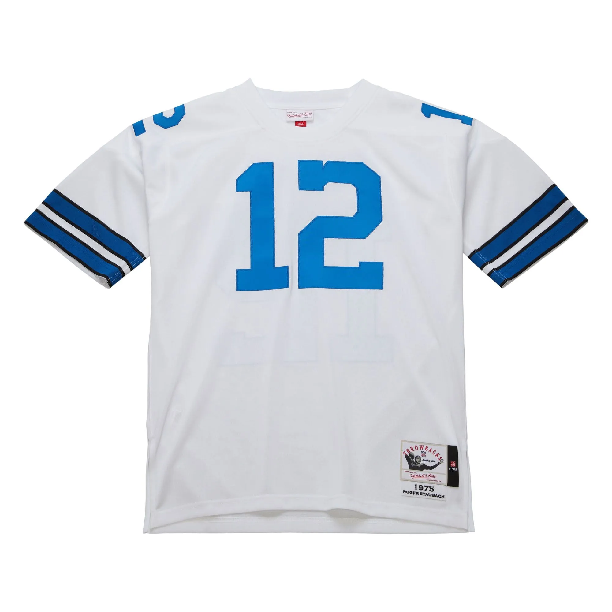 Mitchell & Ness Men's NFL White Jersey Cowboys 1975 Roger Staubach Jerseys sold by Zulily product image thumbnail 2