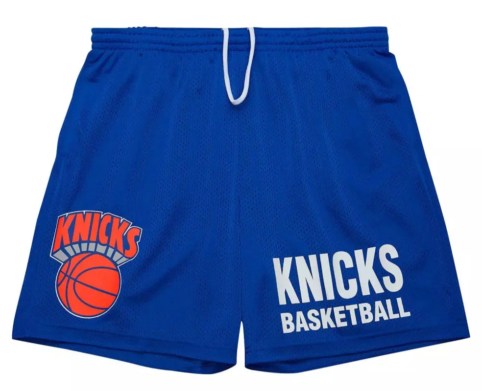 Mitchell & Ness Men's NBA Gameday Mesh 7In Shorts Vintage Logo Knicks sold by Zulily