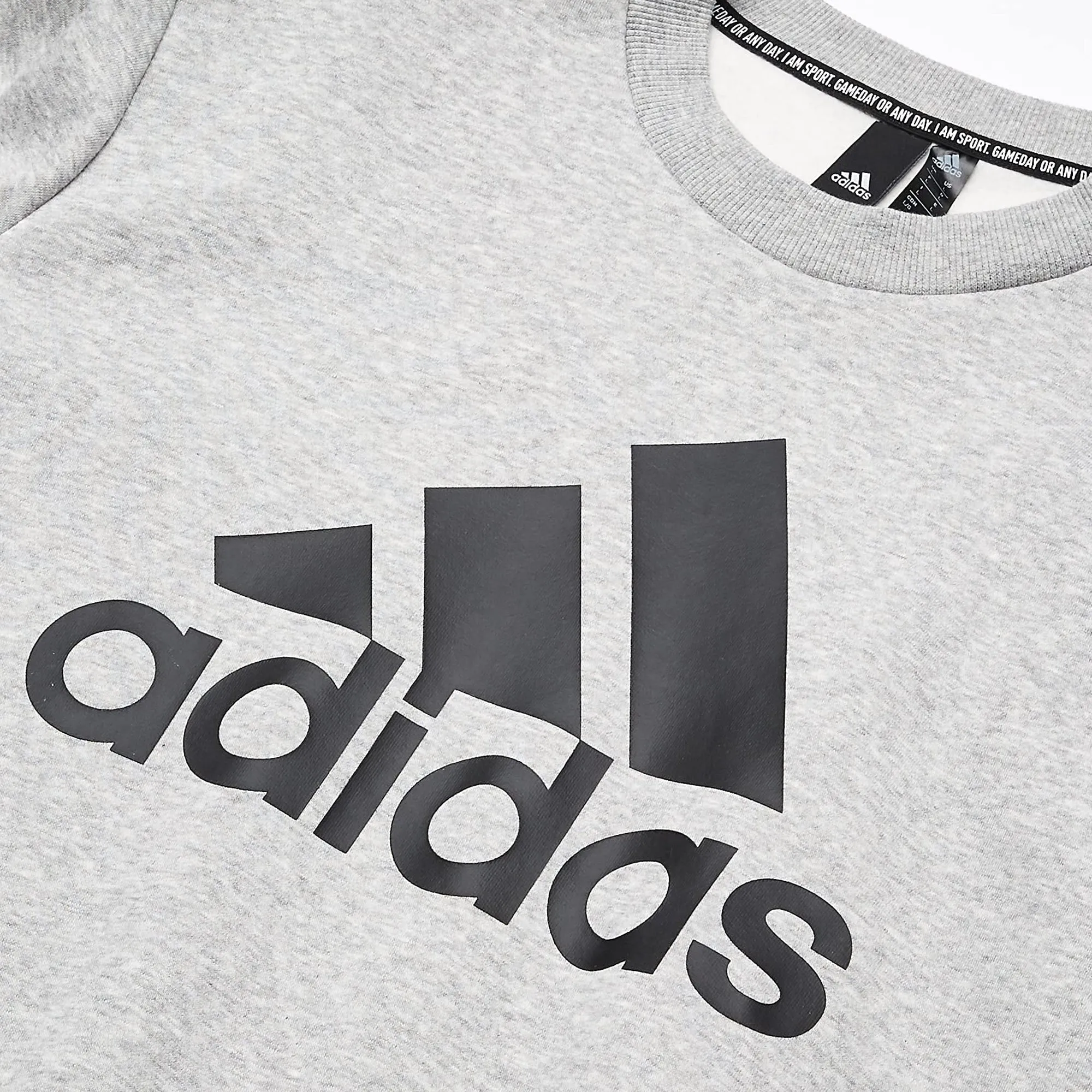 adidas Men's Badge Of Sport Fleece Sweatshirt sold by Zulily product image thumbnail 3