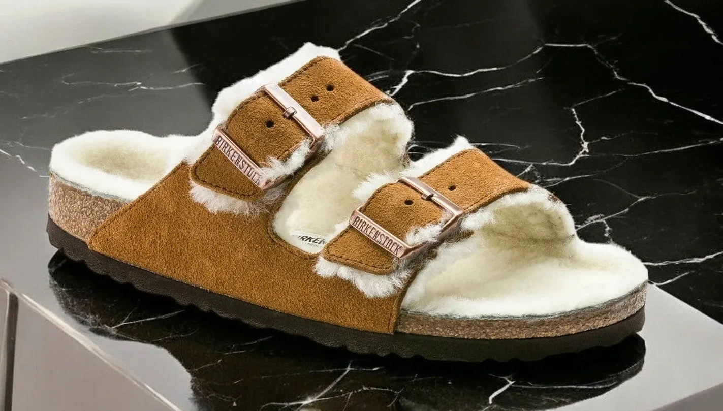 Birkenstock Arizona Shearling 'Narrow Fit' Sneakers sold by Zulily product image thumbnail 2