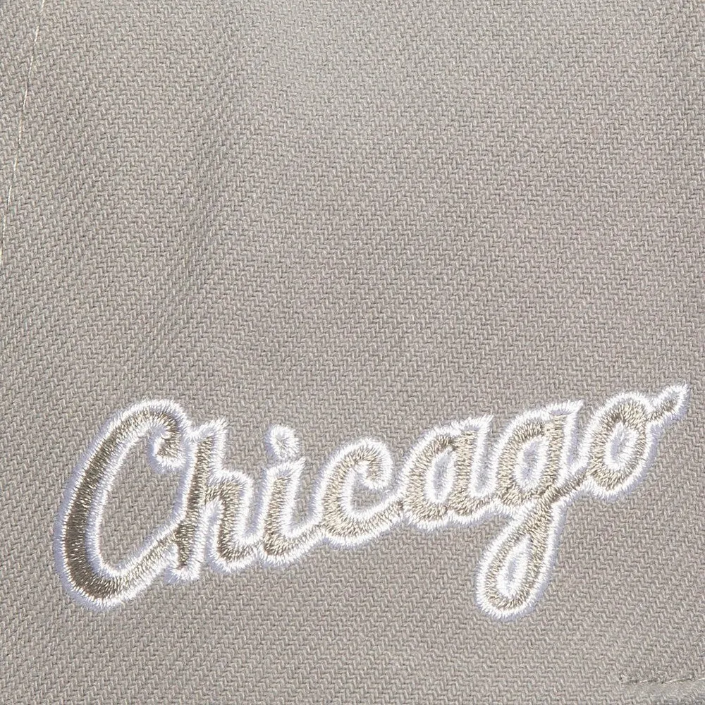 Mitchell & Ness Men's MLB Evergreen Grey White Snapback White Sox Snapback Caps sold by Zulily product image thumbnail 3