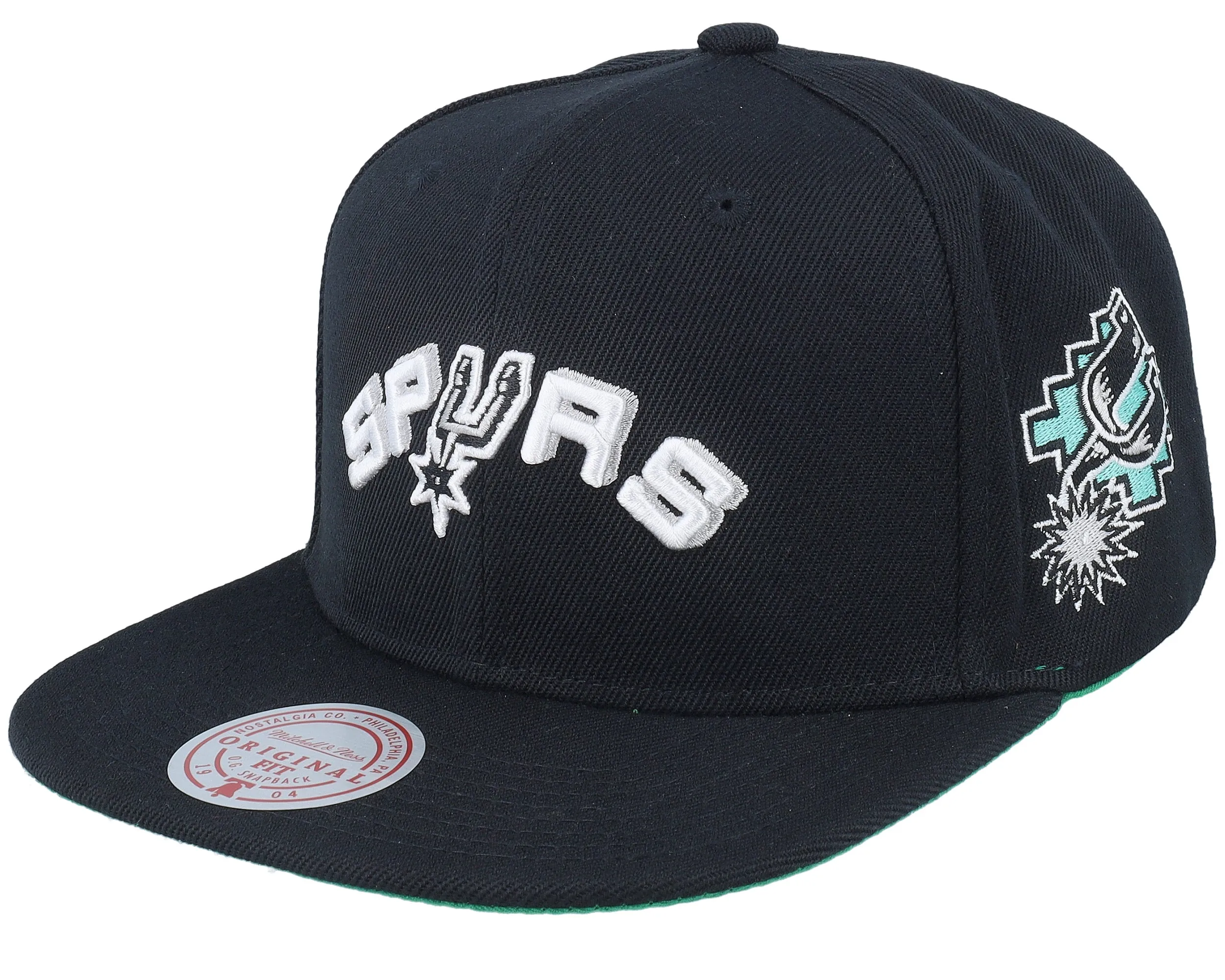 Mitchell & Ness Men's NBA Triple Play Snapback Hwc Spurs Snapback Caps sold by Zulily