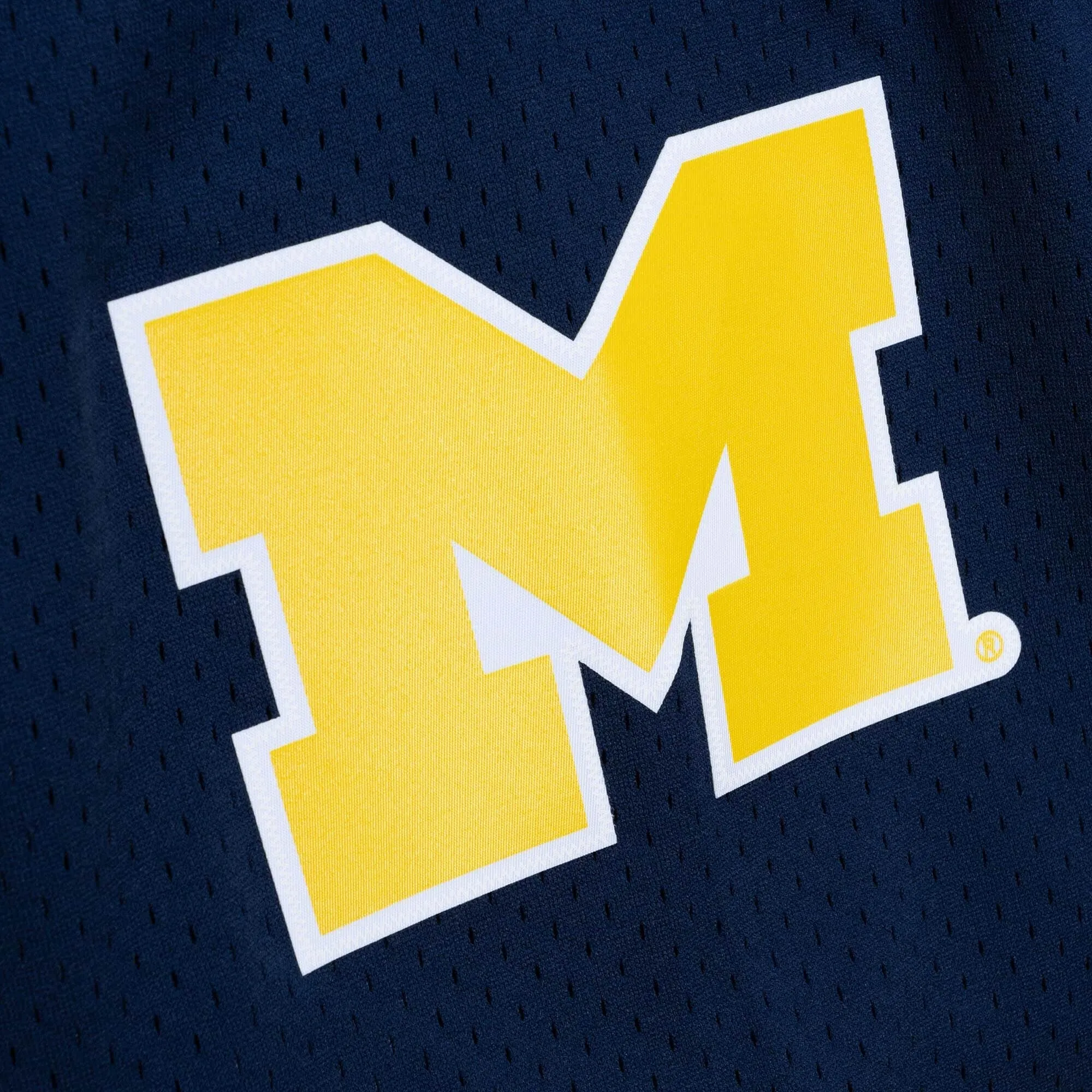 Mitchell & Ness Ncaa Road Shorts Michigan Wolverines 1991 Shorts sold by Zulily product image thumbnail 3