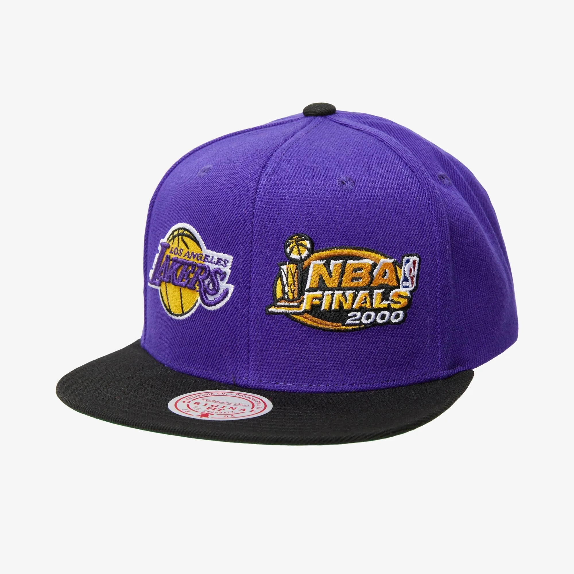 Mitchell & Ness Men's NBA Dual Whammy Snapback Lakers Snapback Caps sold by Zulily