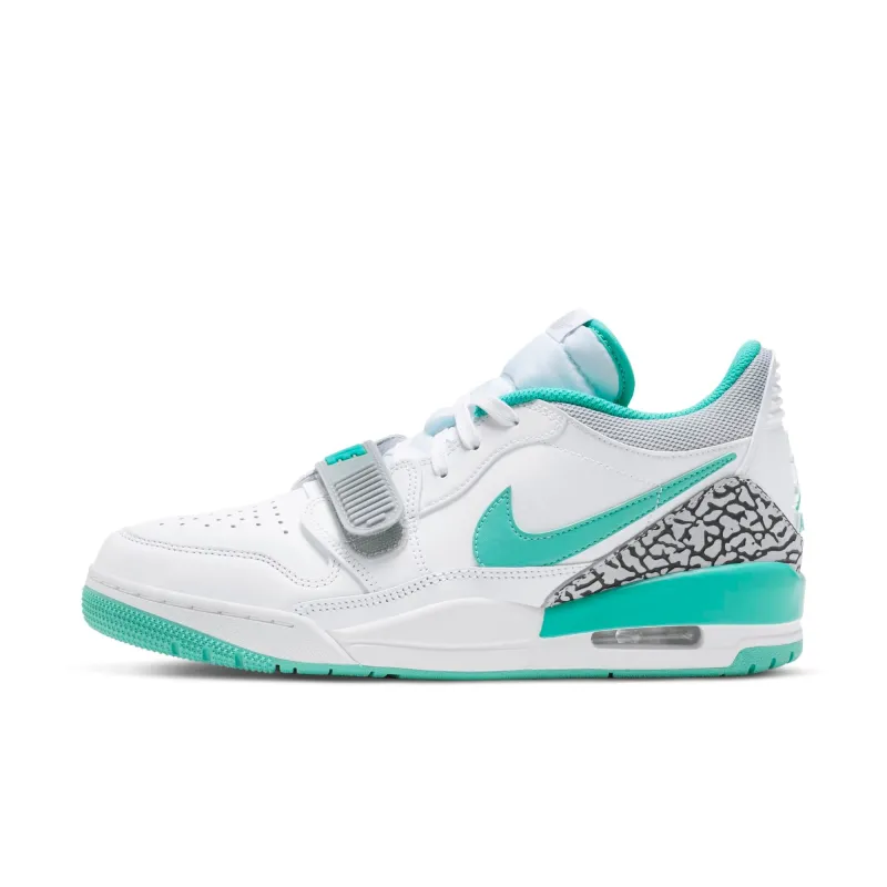 Air Jordan Men's Legacy 312 Low 'White Turquois' Sneakers sold by Zulily
