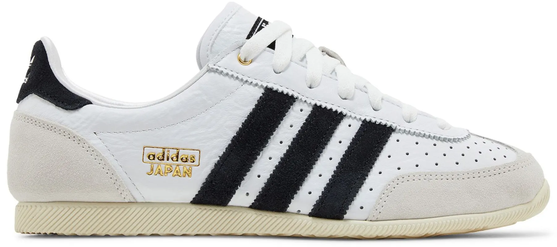 adidas Women's Japan 'Cloud White Black' Sneakers sold by Zulily