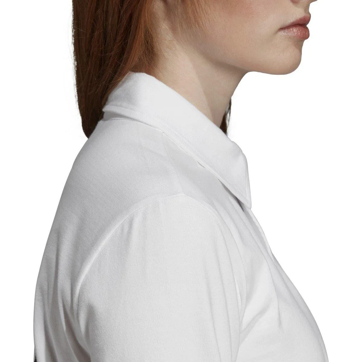 adidas Women's Olivia Leblanc Rugby Polo Long-Sleeve Top sold by Zulily product image thumbnail 5