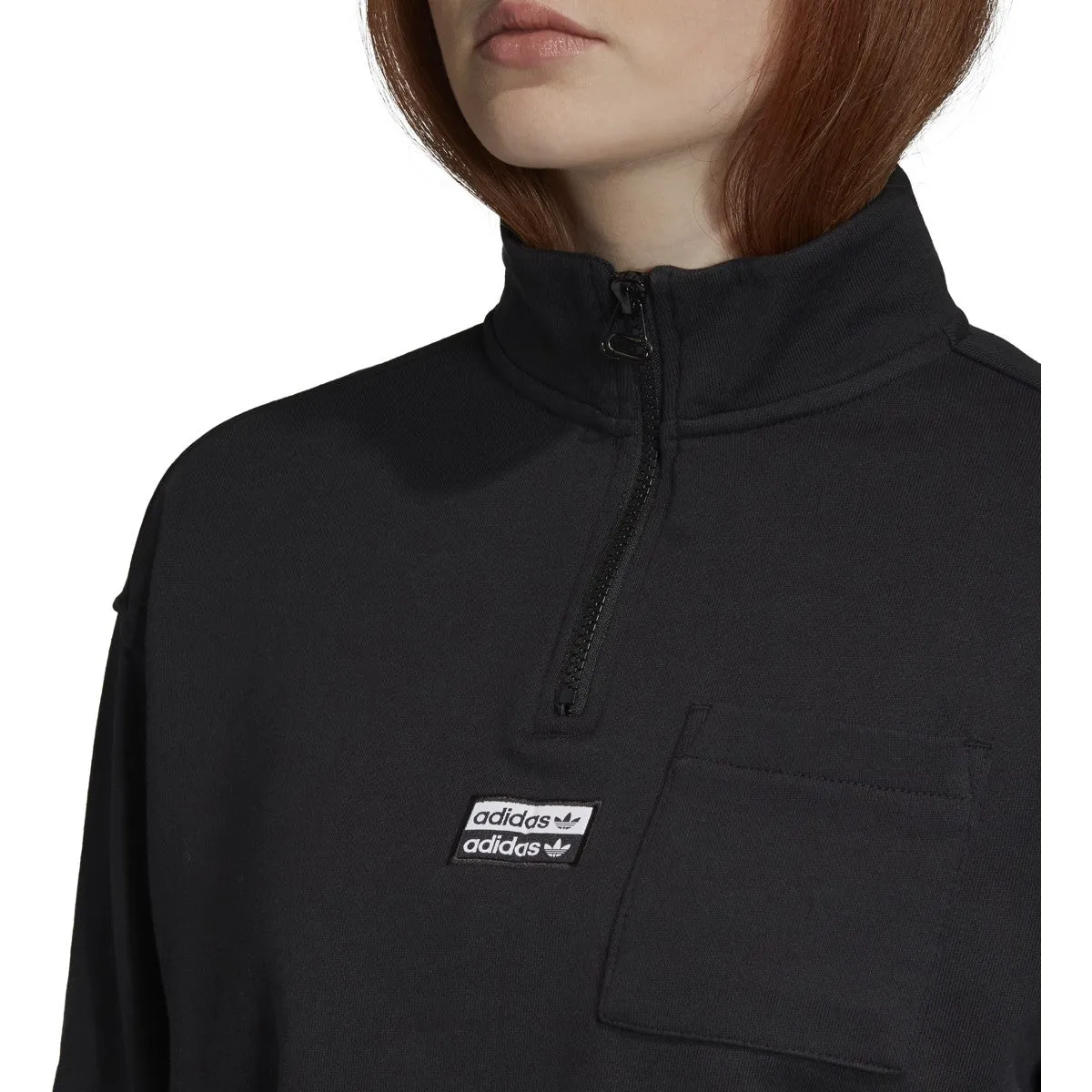 adidas Women's Originals Half Zip Sweater sold by Zulily product image thumbnail 3