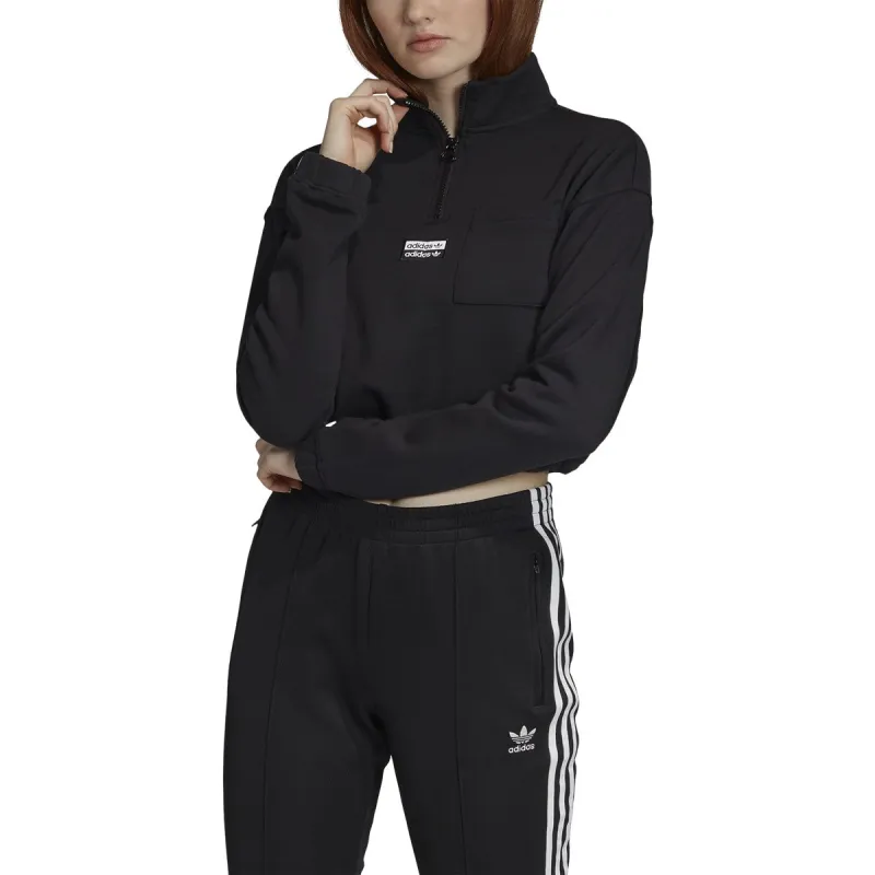 adidas Women's Originals Half Zip Sweater sold by Zulily
