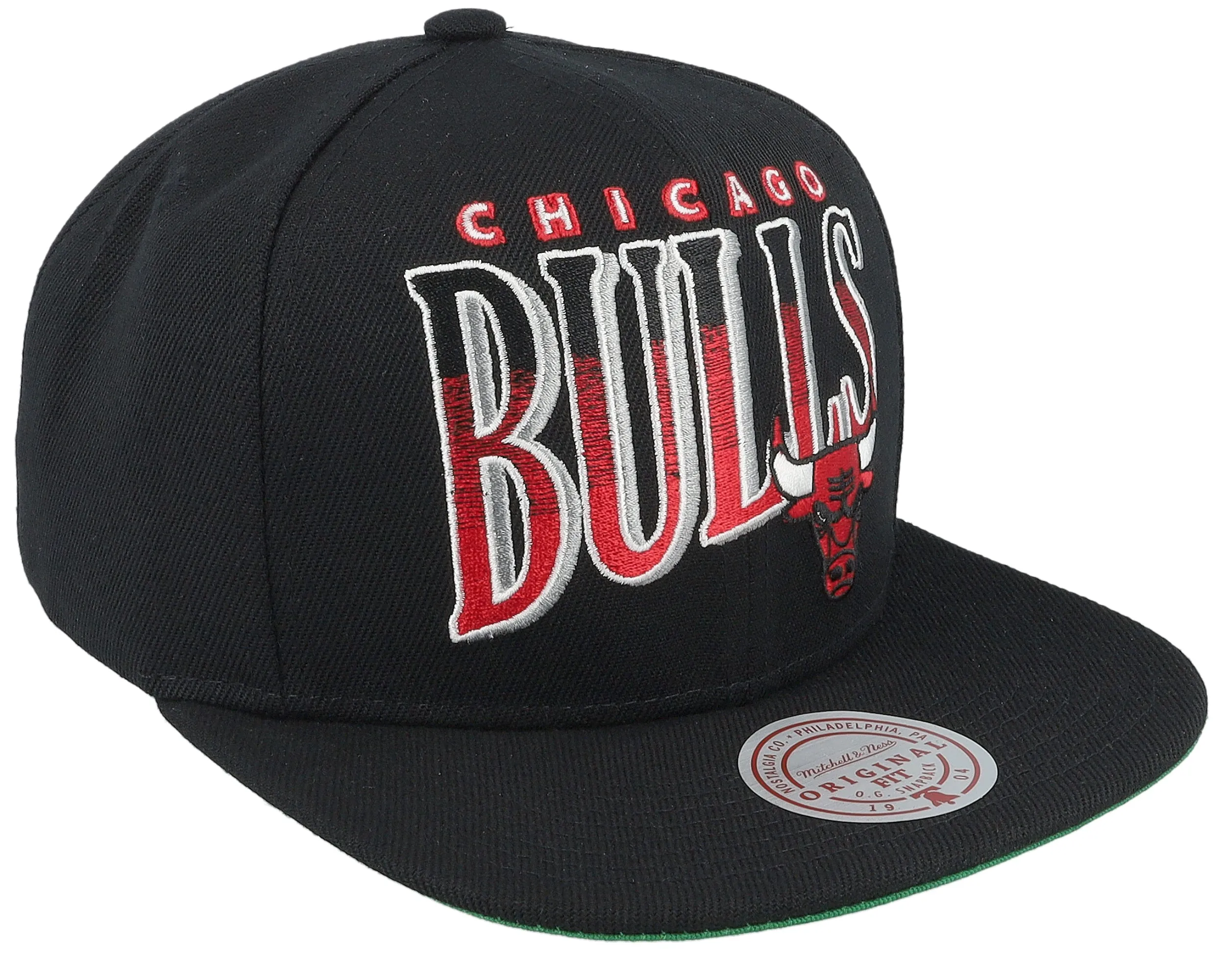Mitchell & Ness Men's NBA Line Work Snapback Bulls Snapback Caps sold by Zulily product image thumbnail 2