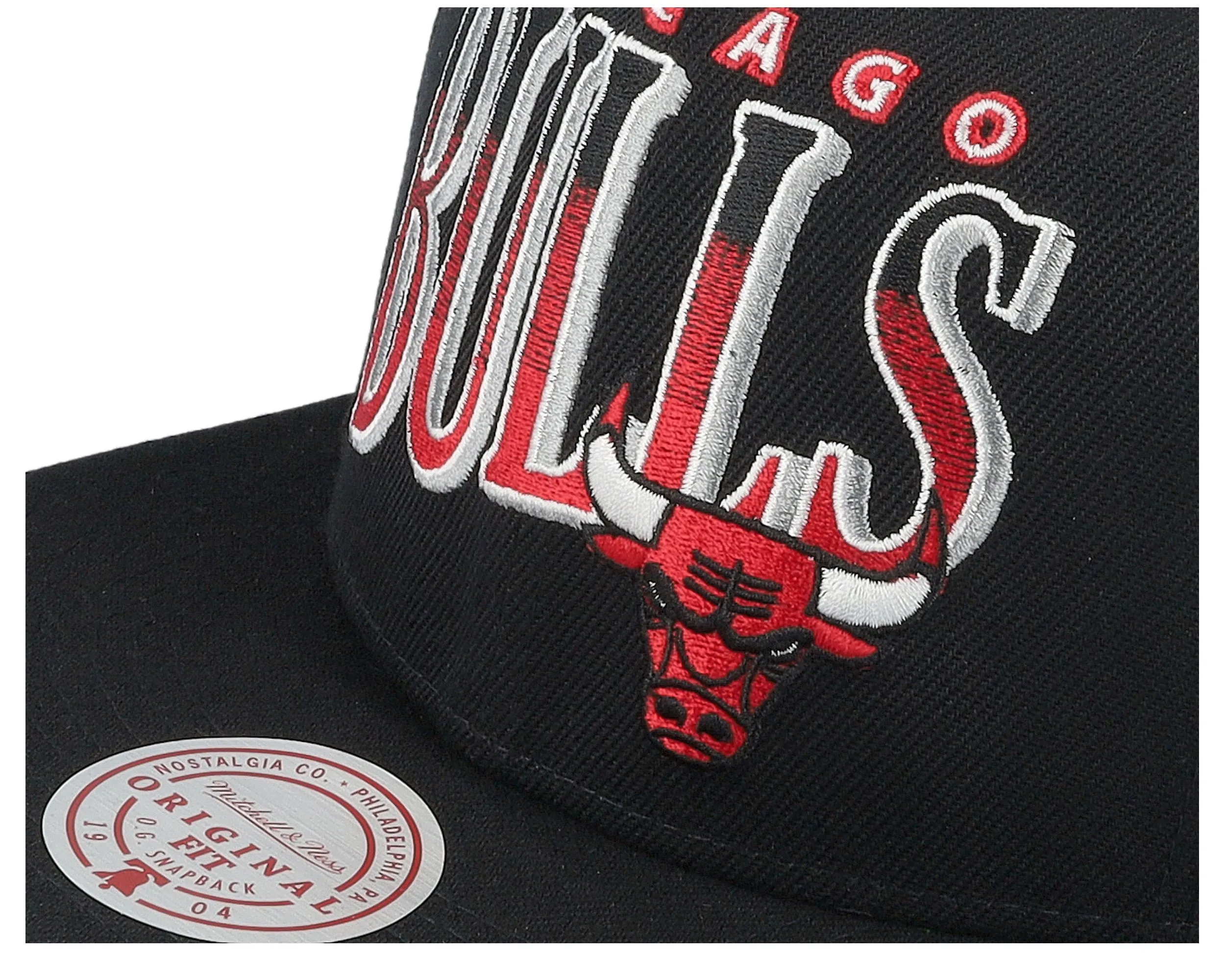 Mitchell & Ness Men's NBA Line Work Snapback Bulls Snapback Caps sold by Zulily product image thumbnail 3