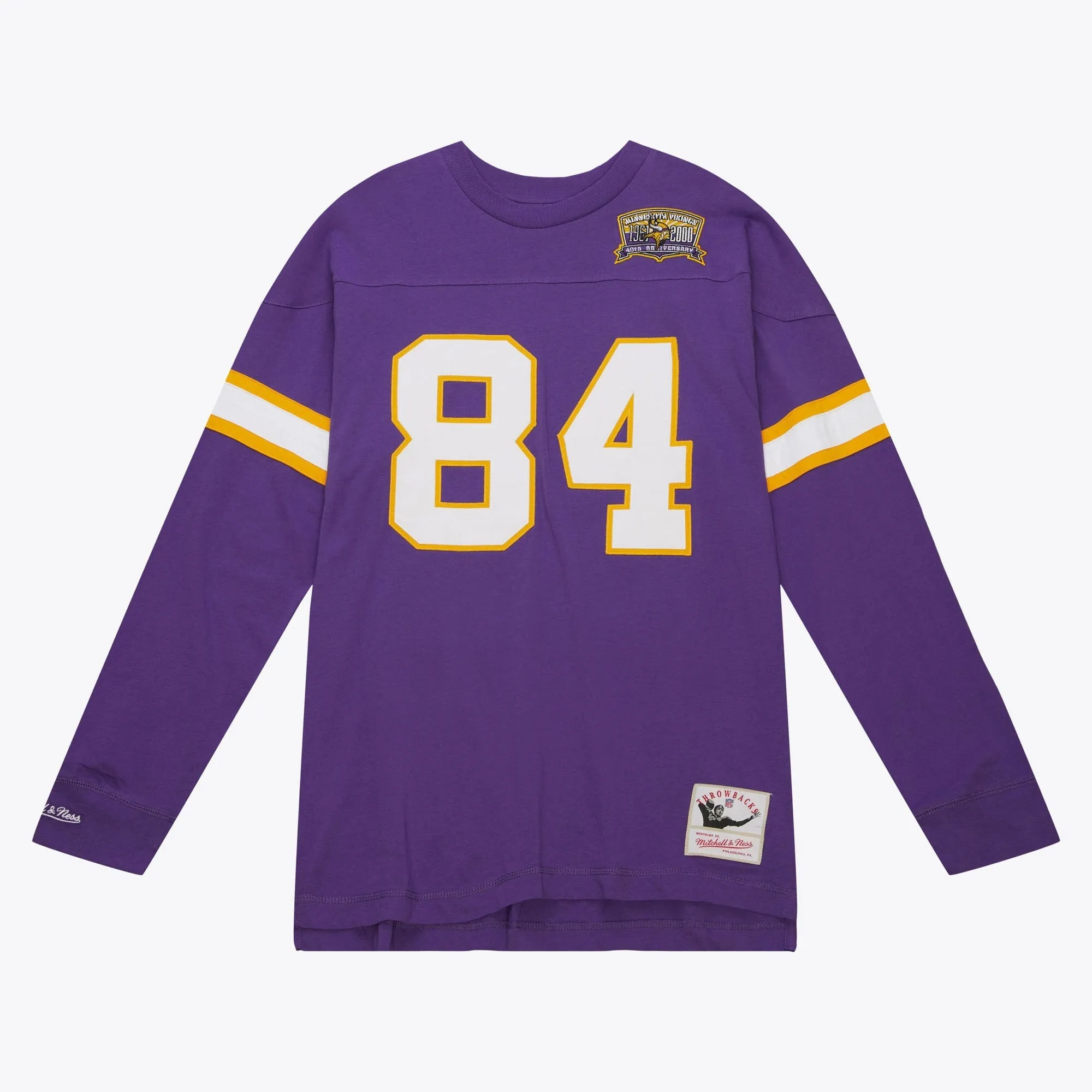 Mitchell & Ness Men's NFL N&N Ls Tee Vikings 2000 Randy Moss Long Sleeve Shirts sold by Zulily product image thumbnail 2