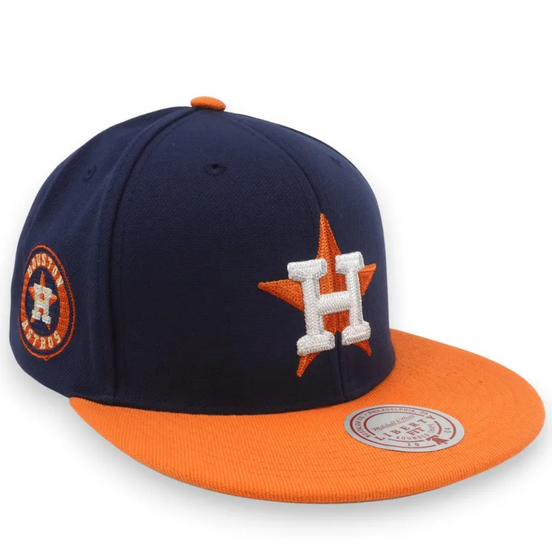 Mitchell & Ness Men's MLB Jump Off Snapback Astros Navy made by Mitchell & Ness