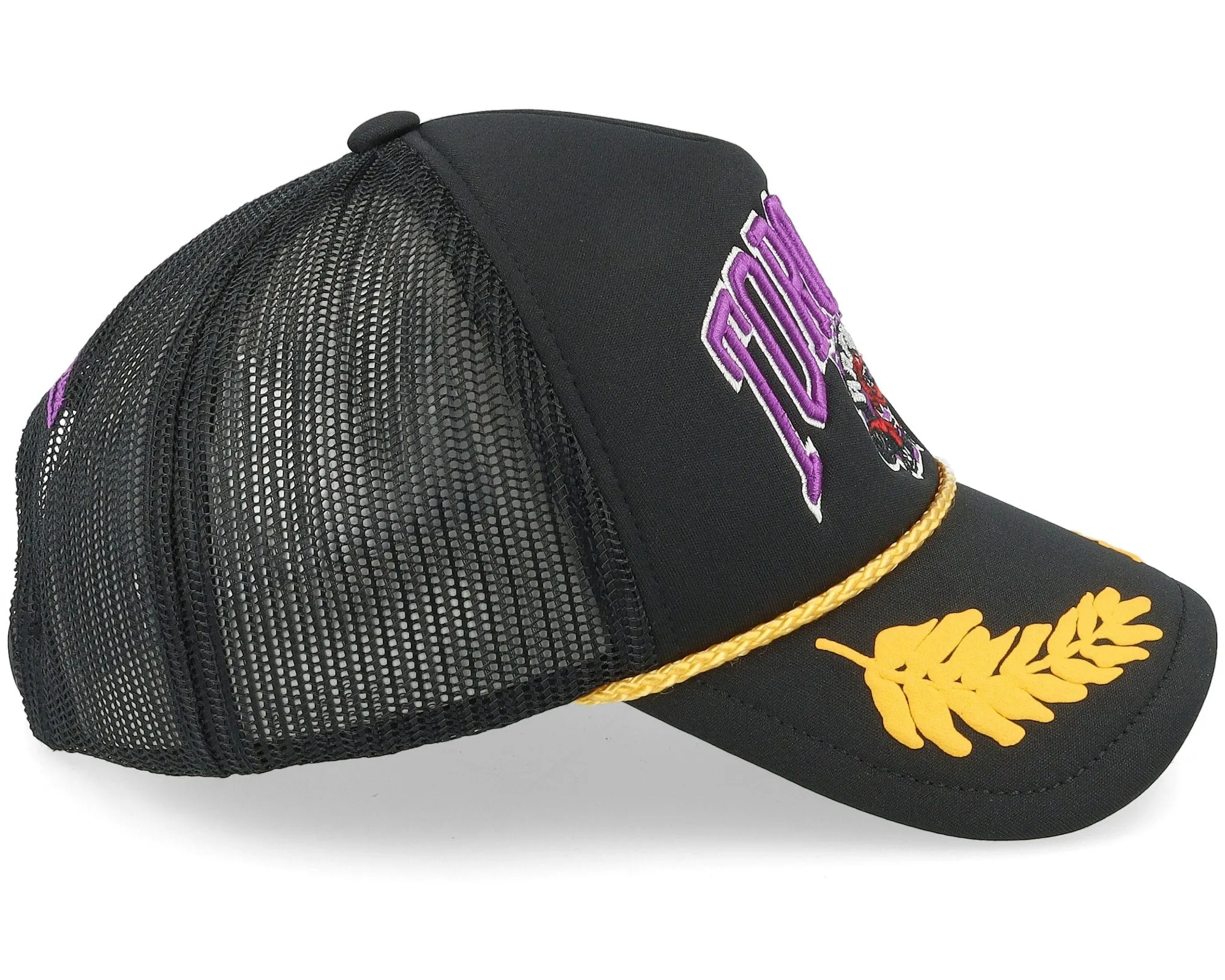 Mitchell & Ness Men's NBA Gold Leaf Trucker Hwc Raptors Ball Caps sold by Zulily product image thumbnail 3