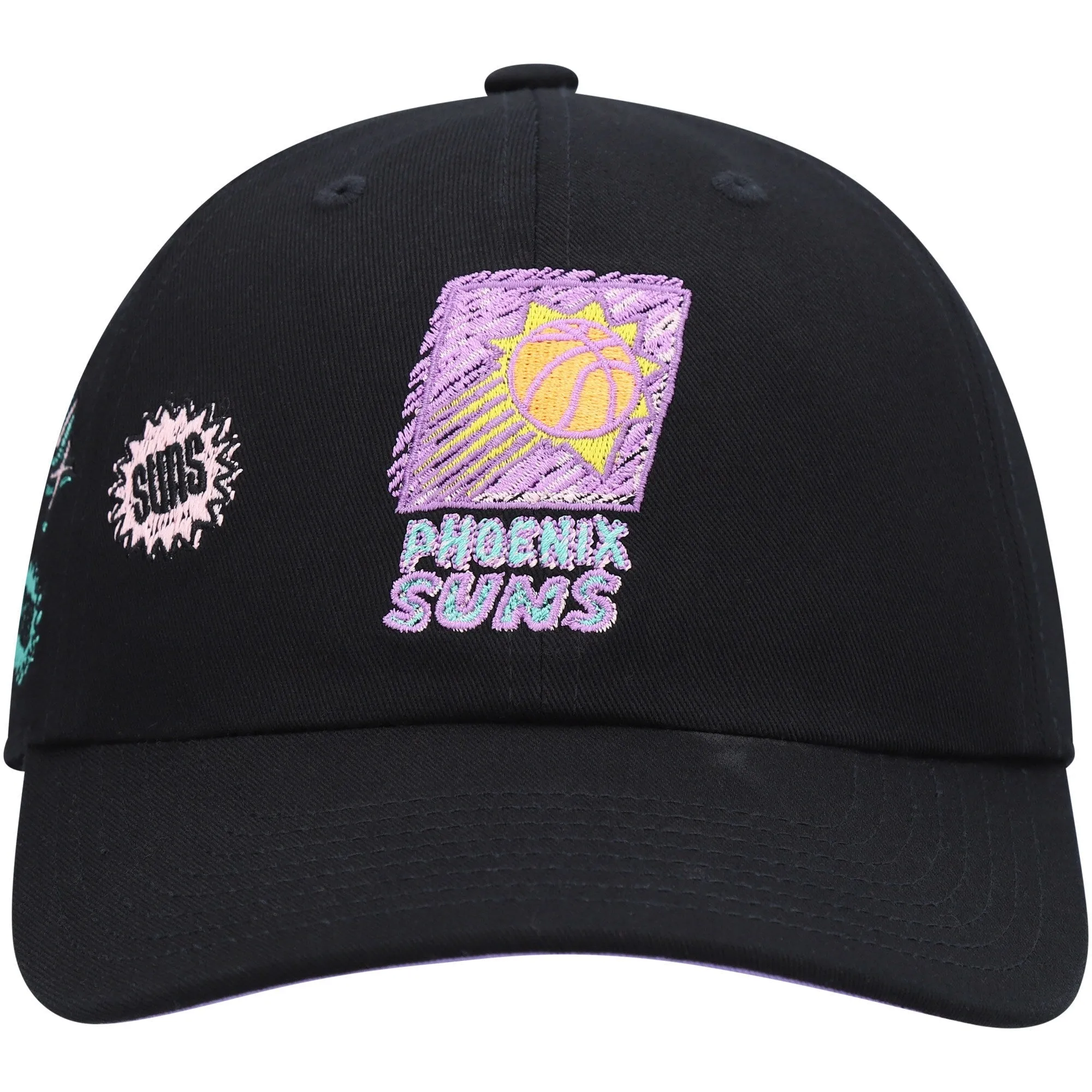 Mitchell & Ness Men's NBA Sidewalk Sketch Strapback Hwc Suns Hats sold by Zulily product image thumbnail 2