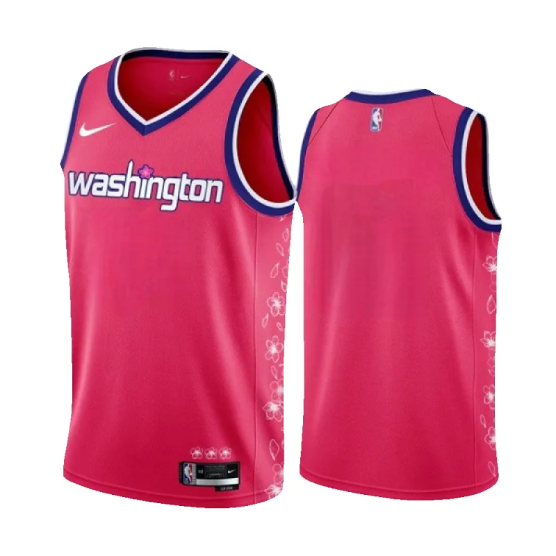 Nike Men's NBA Washington Wizards Cherry Blossom City Jersey Jerseys made by Nike