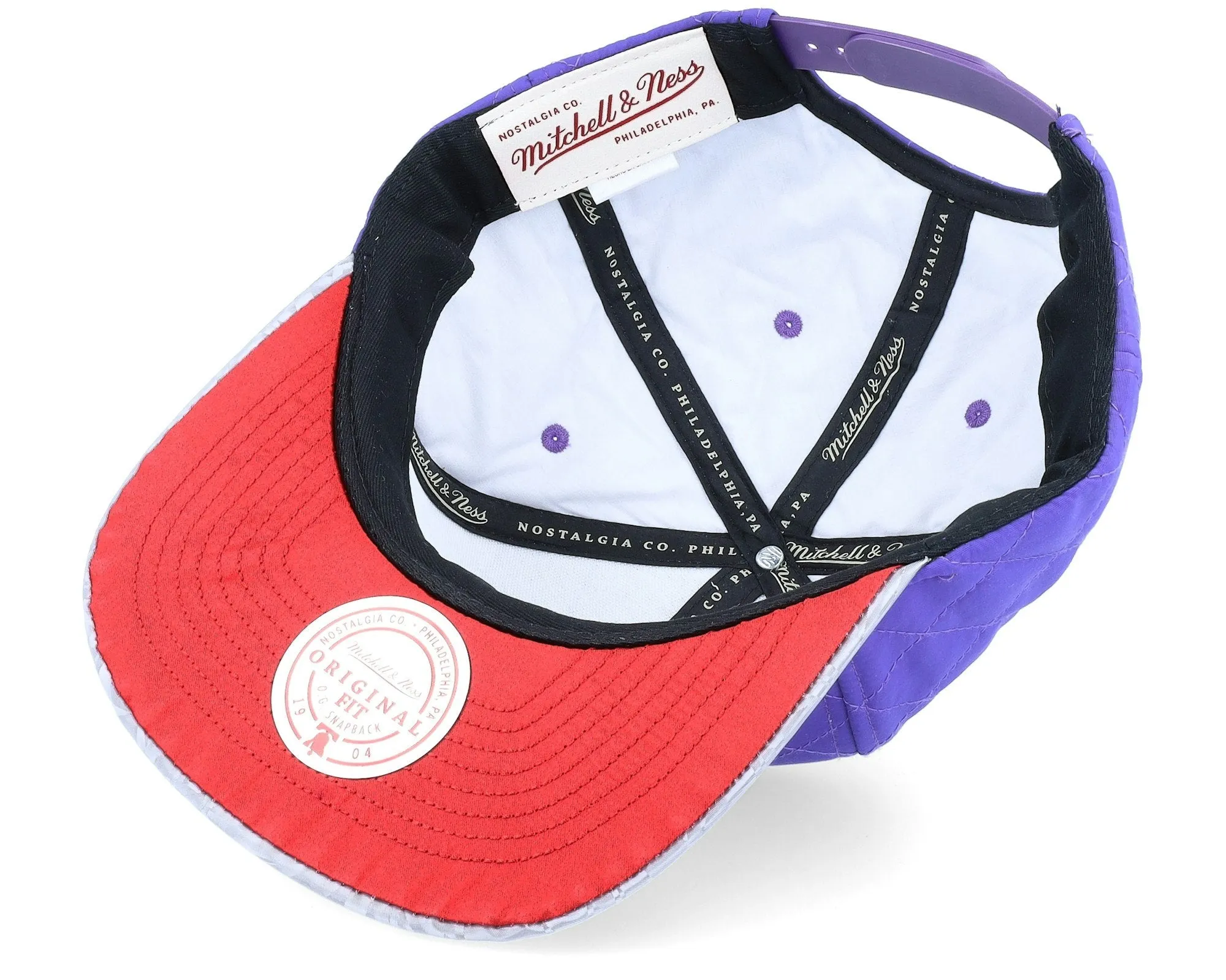 Mitchell & Ness Men's NBA Diamond Base Snapback Hwc Raptors Snapback Caps sold by Zulily product image thumbnail 3