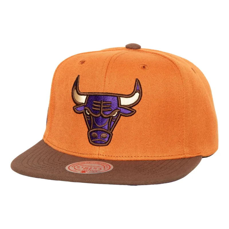 Mitchell & Ness Men's NBA Sweet Potato Pie Snapback Bulls Snapback Caps sold by Zulily
