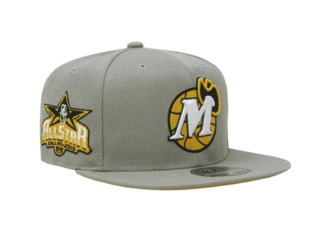 Mitchell & Ness Men's NBA Sunny Gray Fitted Hwc Mavericks sold by Zulily