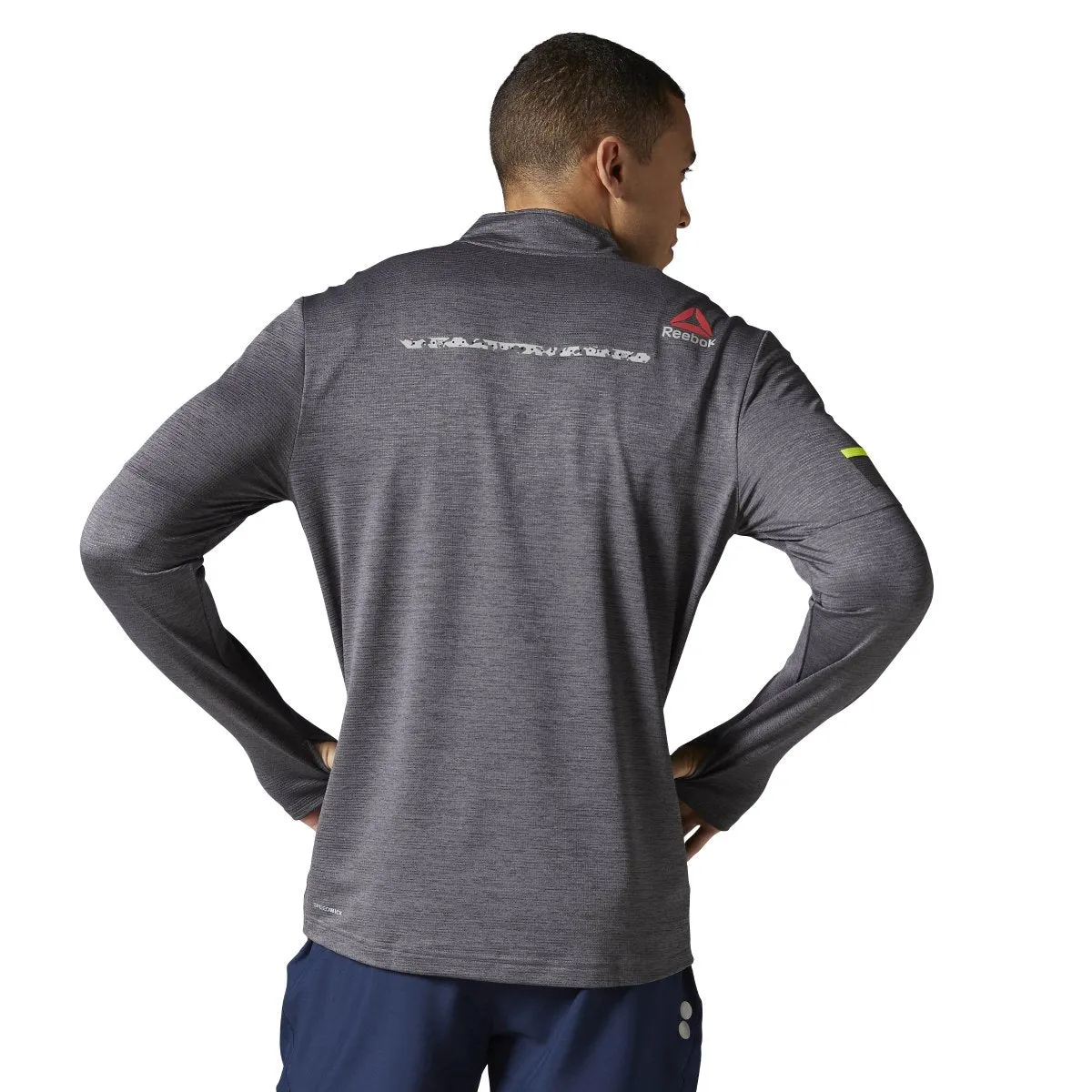 Reebok One Series Running Long Sleeve 1/2 Zip sold by Zulily product image thumbnail 2