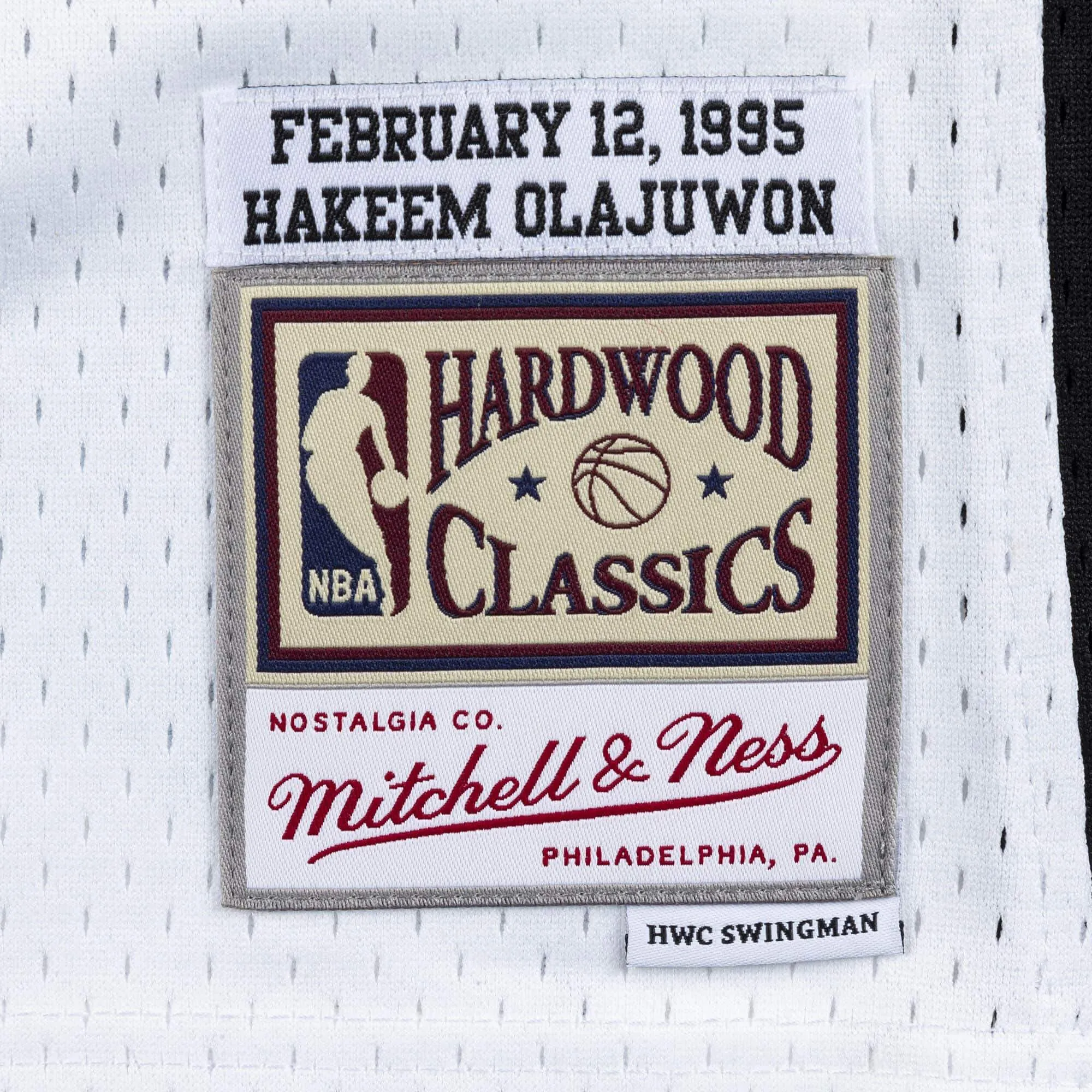 Mitchell & Ness Men's NBA Sublimated Swingman Jersey Allstar West 95 Olajuwon Jerseys sold by Zulily product image thumbnail 3