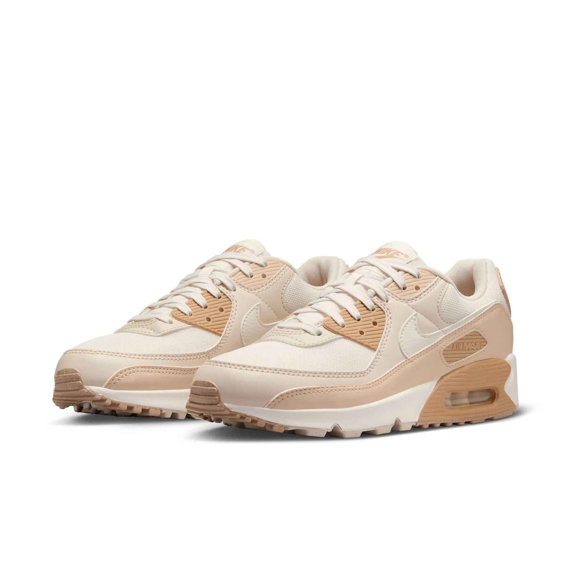 Nike Women's Air Max 90 'Phantom Light Orewood Brown' Sneakers sold by Zulily product image thumbnail 2