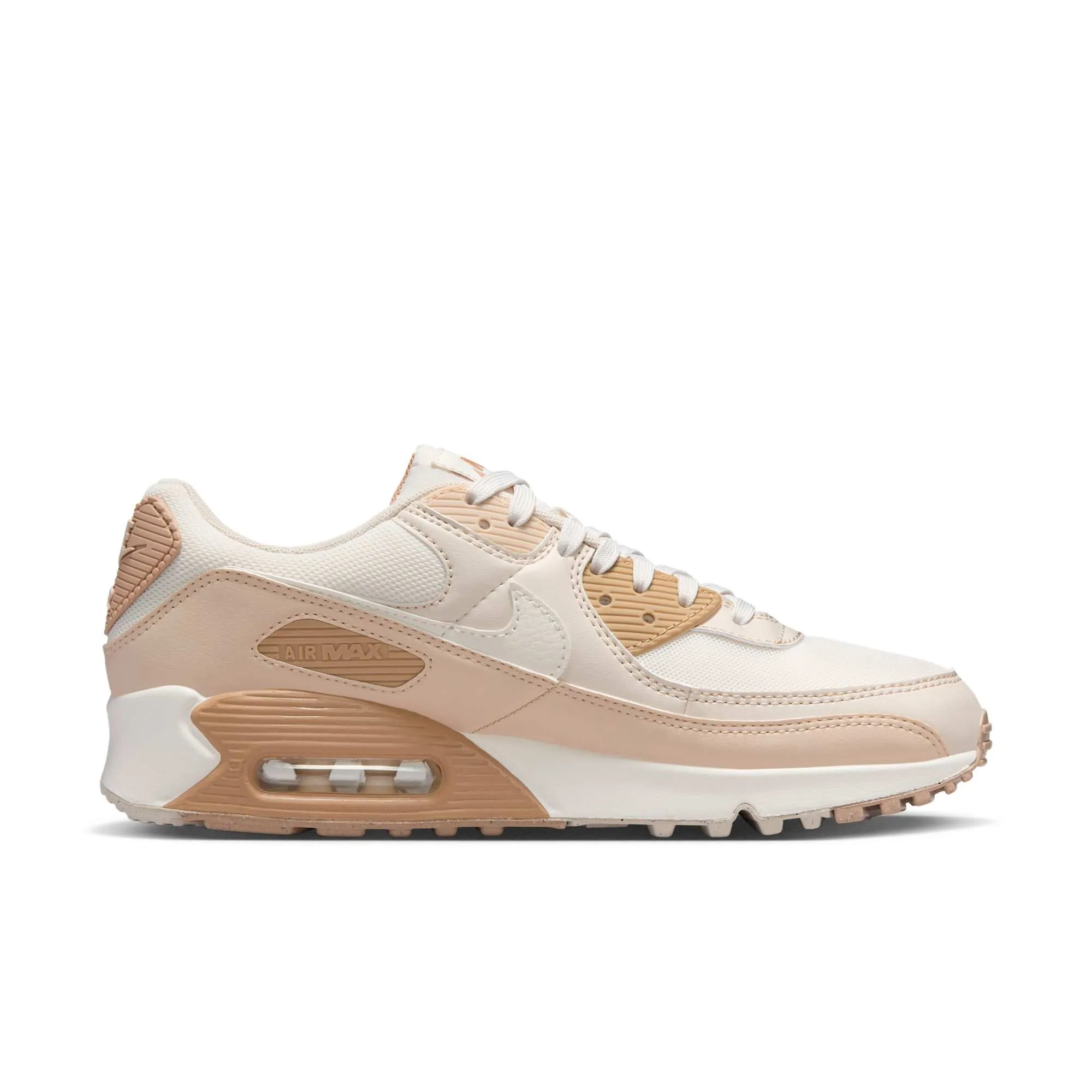 Nike Women's Air Max 90 'Phantom Light Orewood Brown' Sneakers sold by Zulily product image thumbnail 3