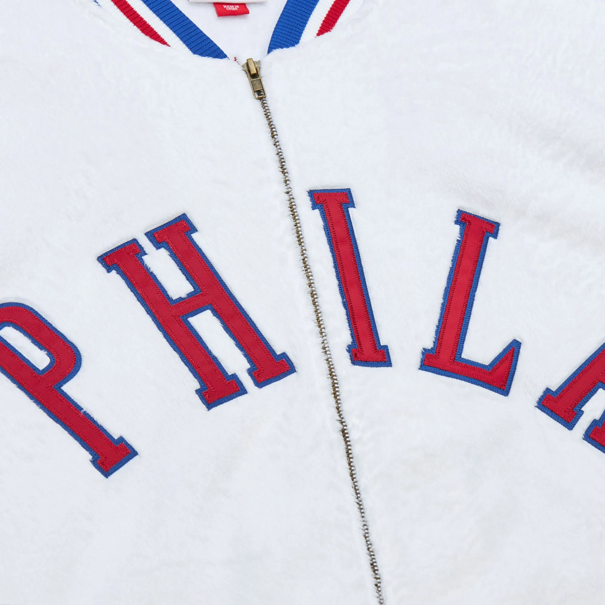 Mitchell & Ness Men's NBA Shooting Shirt 76Ers 1966 Wilt Chamberlain Jackets sold by Zulily product image thumbnail 3