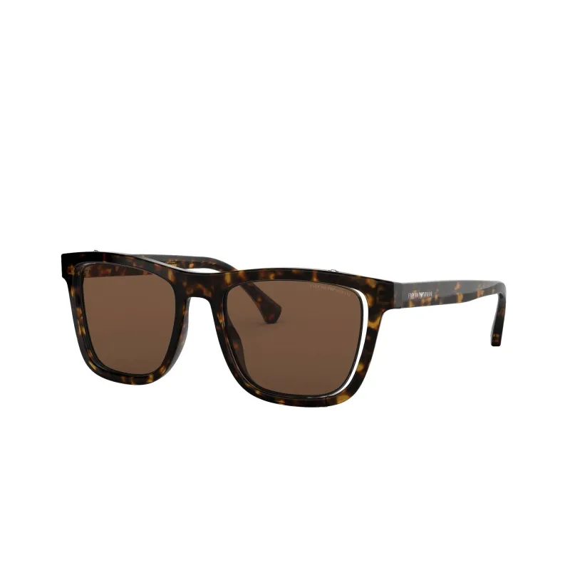 Emporio Armani Men's Rectangle Sunglasses made by Emporio Armani