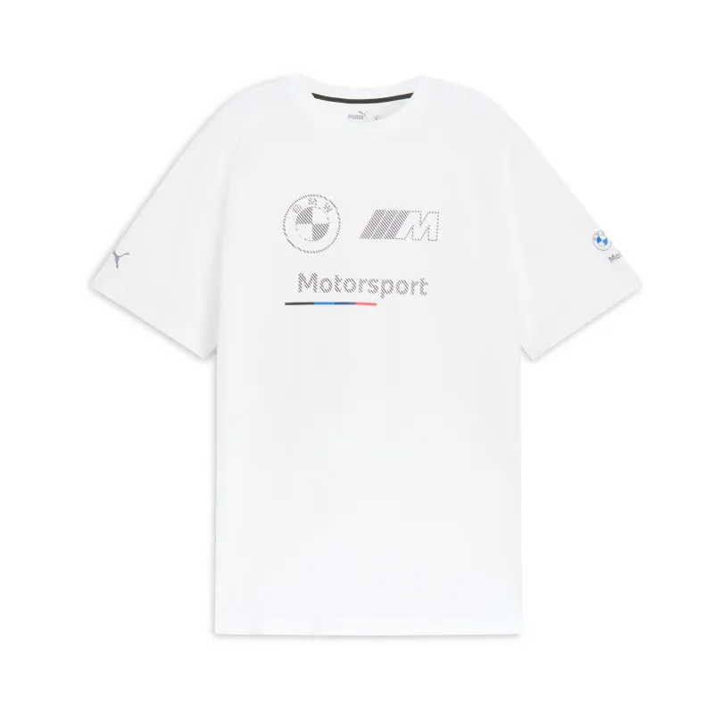 Puma Men's Bmw Motorsports Essentials Logo Stripe Tee Tops made by Puma