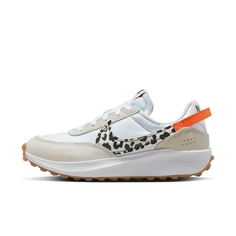 Nike Women's Waffle Debut 'White Team Orange Leopard ' Shoes sold by Zulily