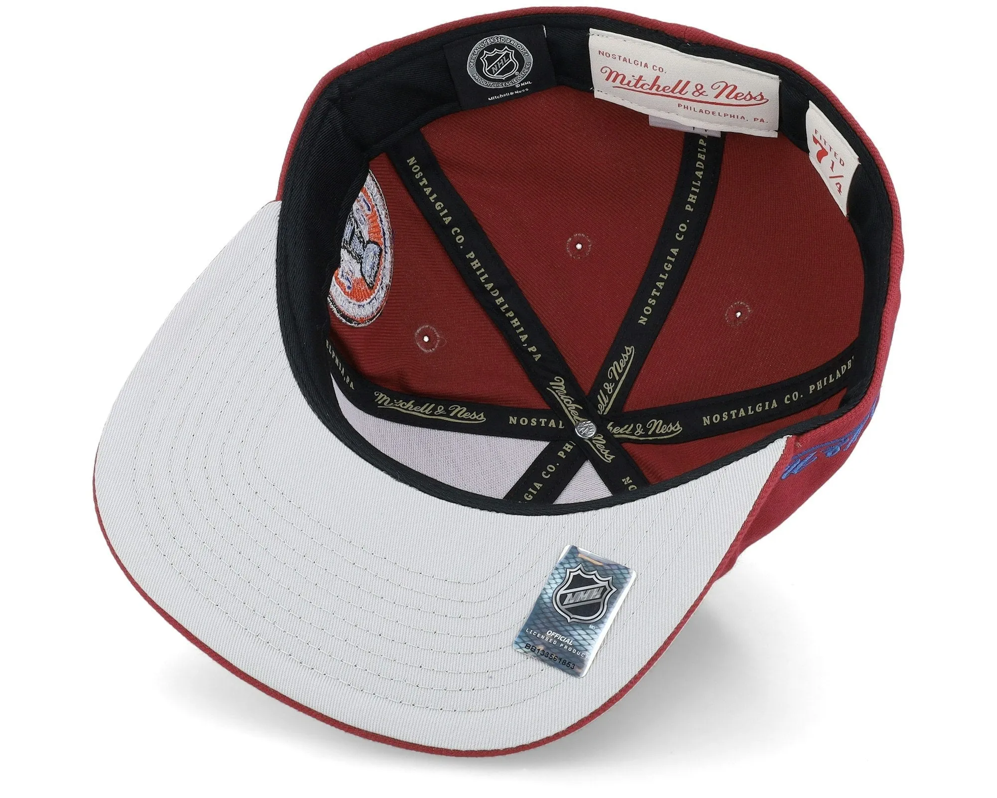 Mitchell & Ness Men's NHL Side Patch Fitted Avalanche Fitted Caps sold by Zulily product image thumbnail 5
