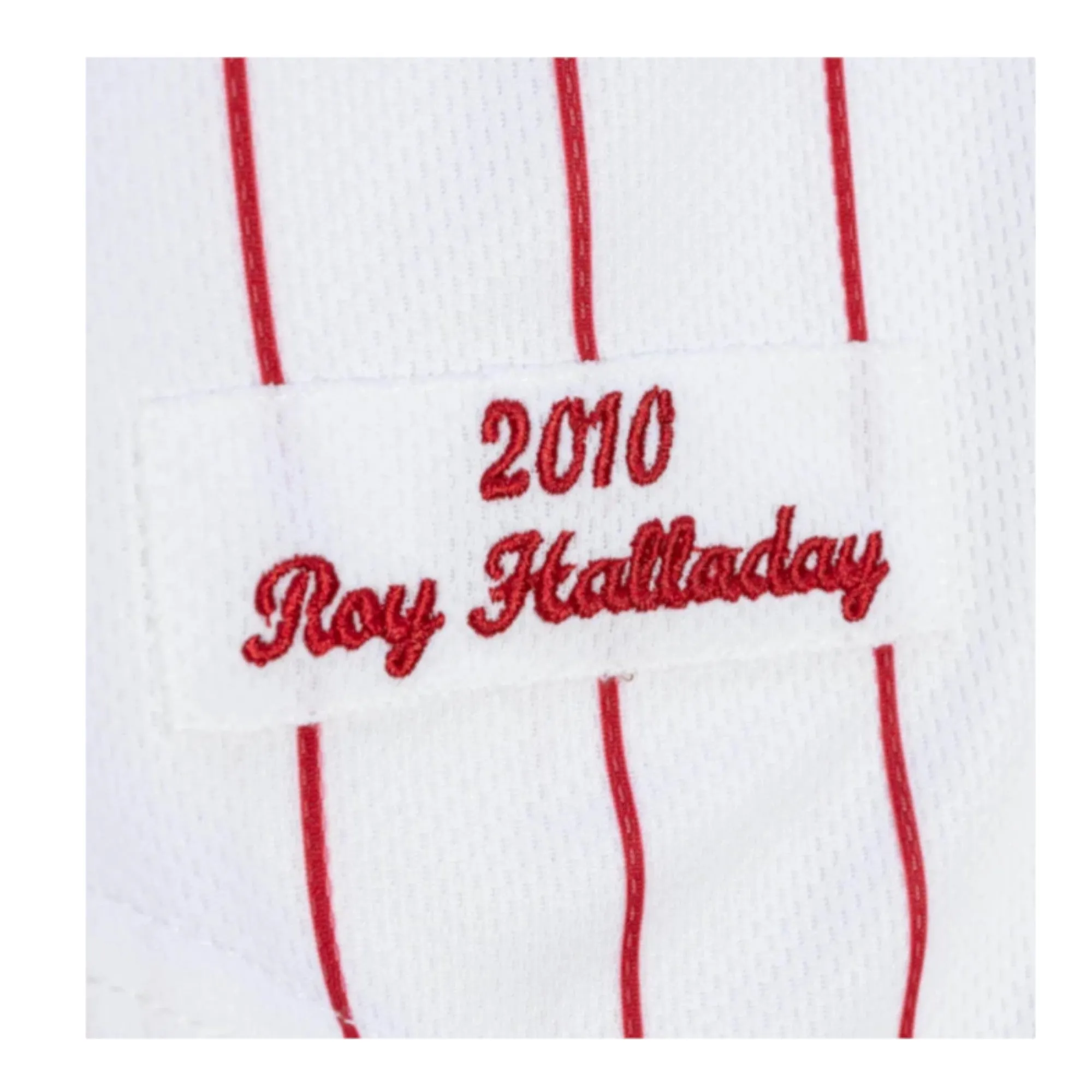 Mitchell & Ness Men's MLB Authentic Jersey Phillies 2010 Roy Halladay Jerseys sold by Zulily product image thumbnail 3