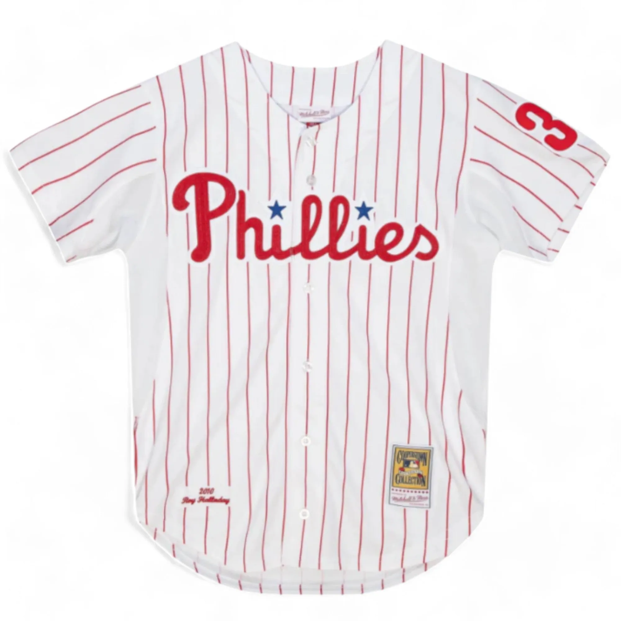 Mitchell & Ness Men's MLB Authentic Jersey Phillies 2010 Roy Halladay Jerseys sold by Zulily