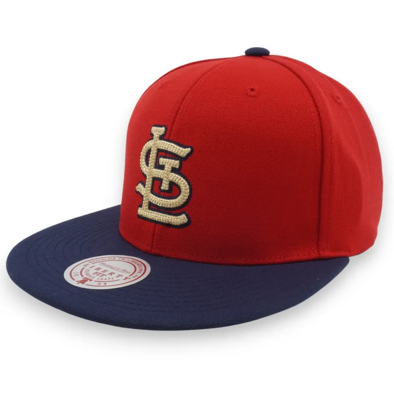 Mitchell & Ness Men's MLB Jump Off Snapback Cardinals Snapback Caps made by Mitchell & Ness