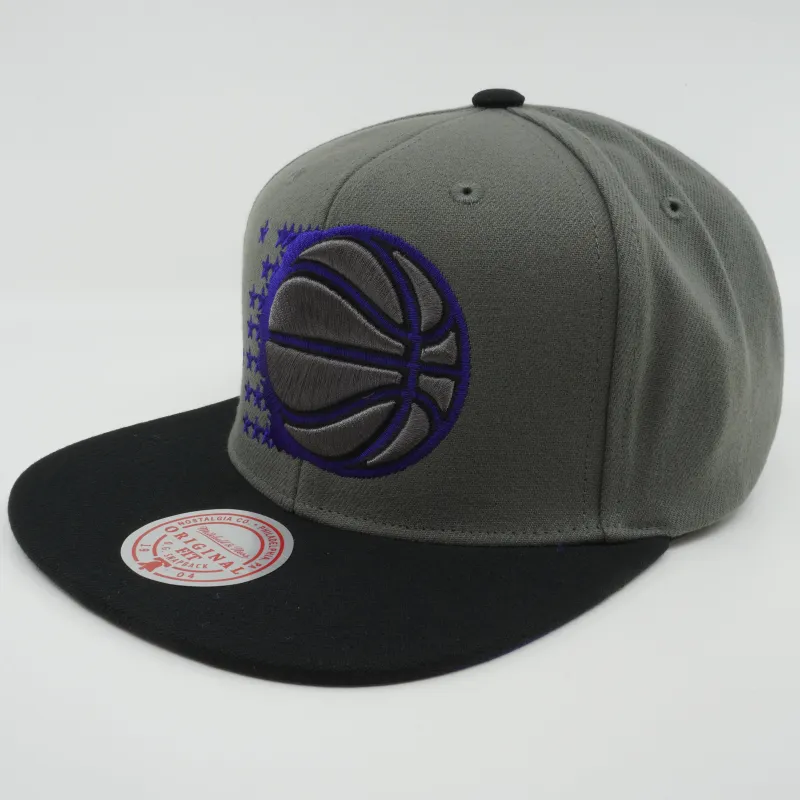 Mitchell & Ness Men's NBA Storm Front Snapback Hwc Magic Snapback Caps made by Mitchell & Ness