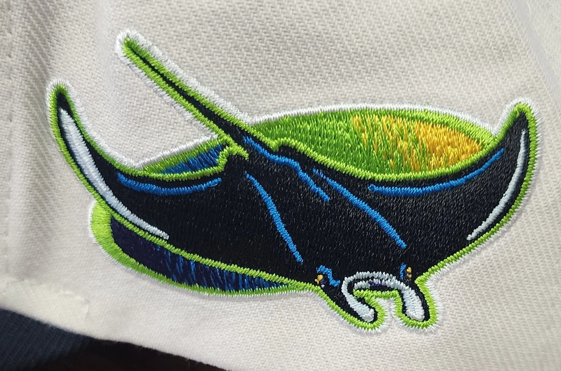 Mitchell & Ness Men's MLB Off Word Pro Snapback Coop Rays Snapback Caps sold by Zulily product image thumbnail 2