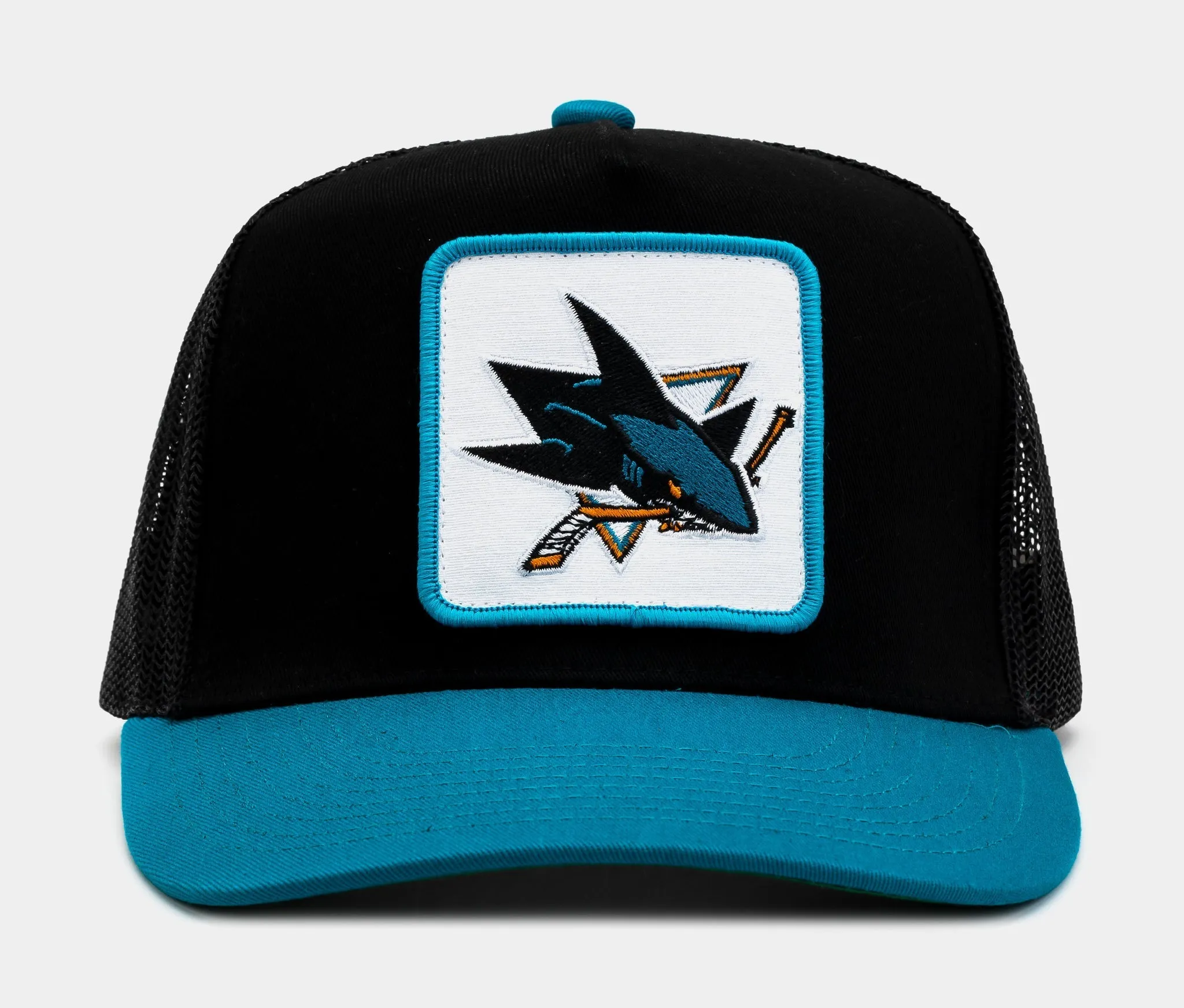 Mitchell & Ness Men's NHL Truck It Trucker Sharks Hats sold by Zulily
