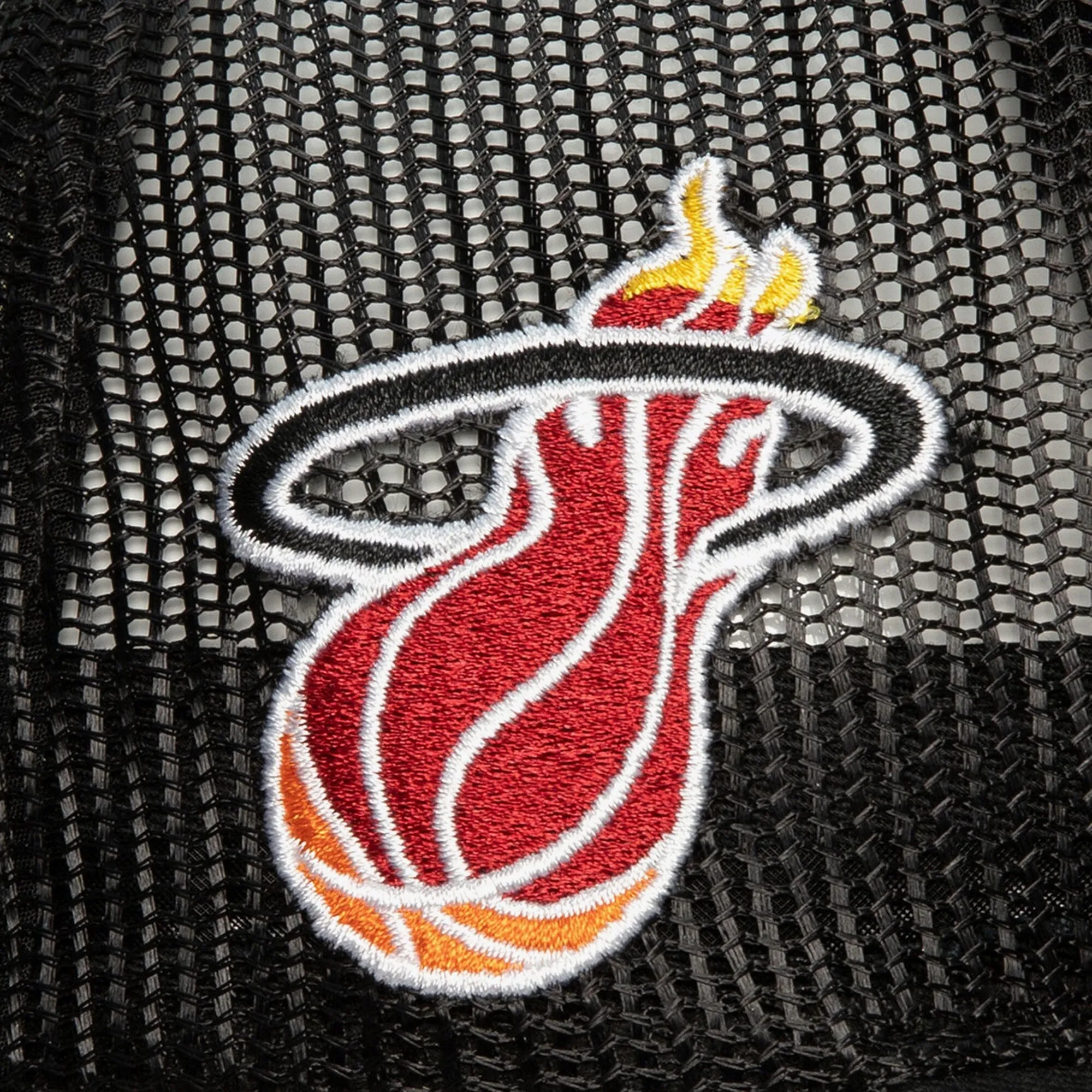 Mitchell & Ness Men's NBA Team Seal Trucker Hwc Heat Hats sold by Zulily product image thumbnail 3