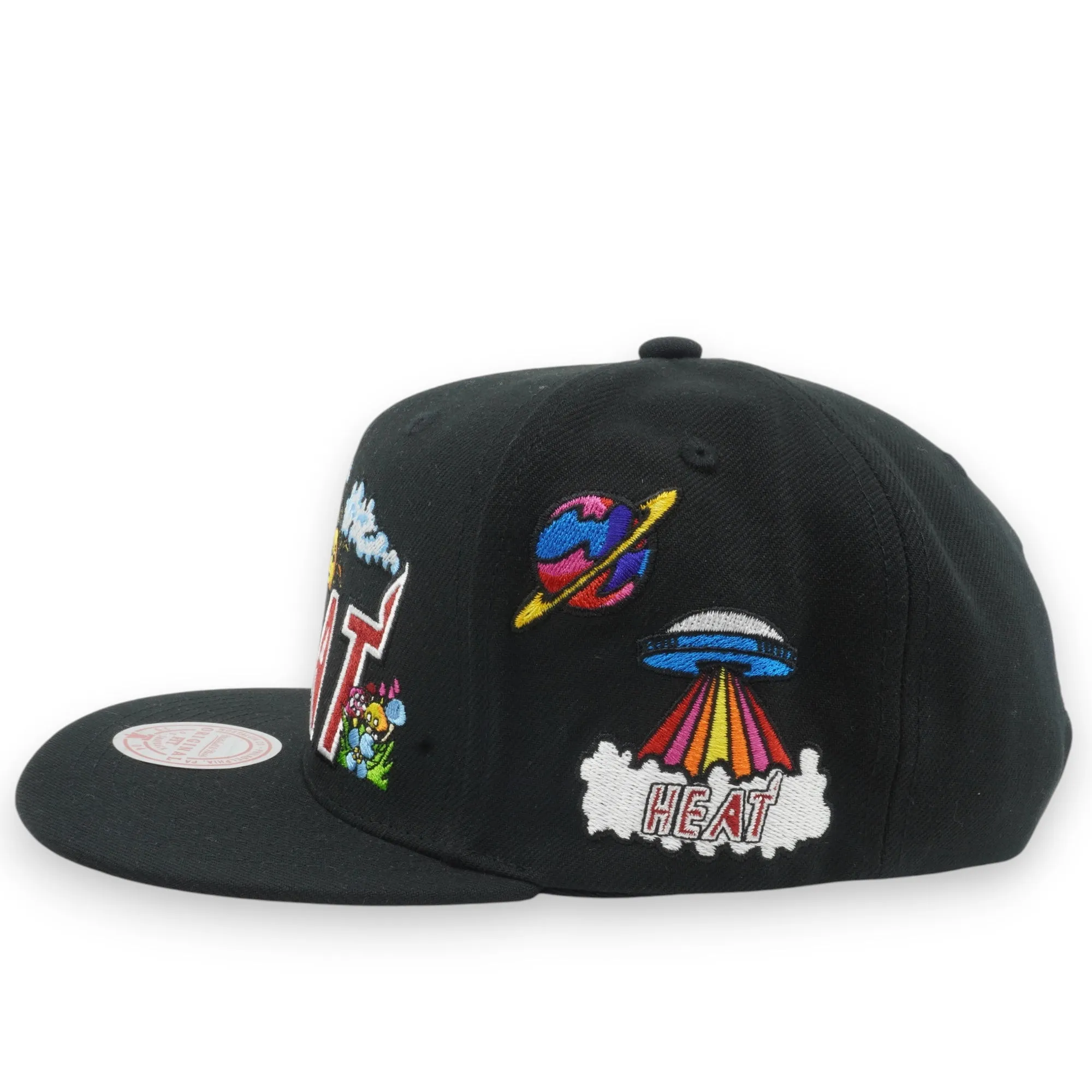 Mitchell & Ness Men's NBA Psychedelic Snapback Hwc Heat Snapback Caps sold by Zulily product image thumbnail 5