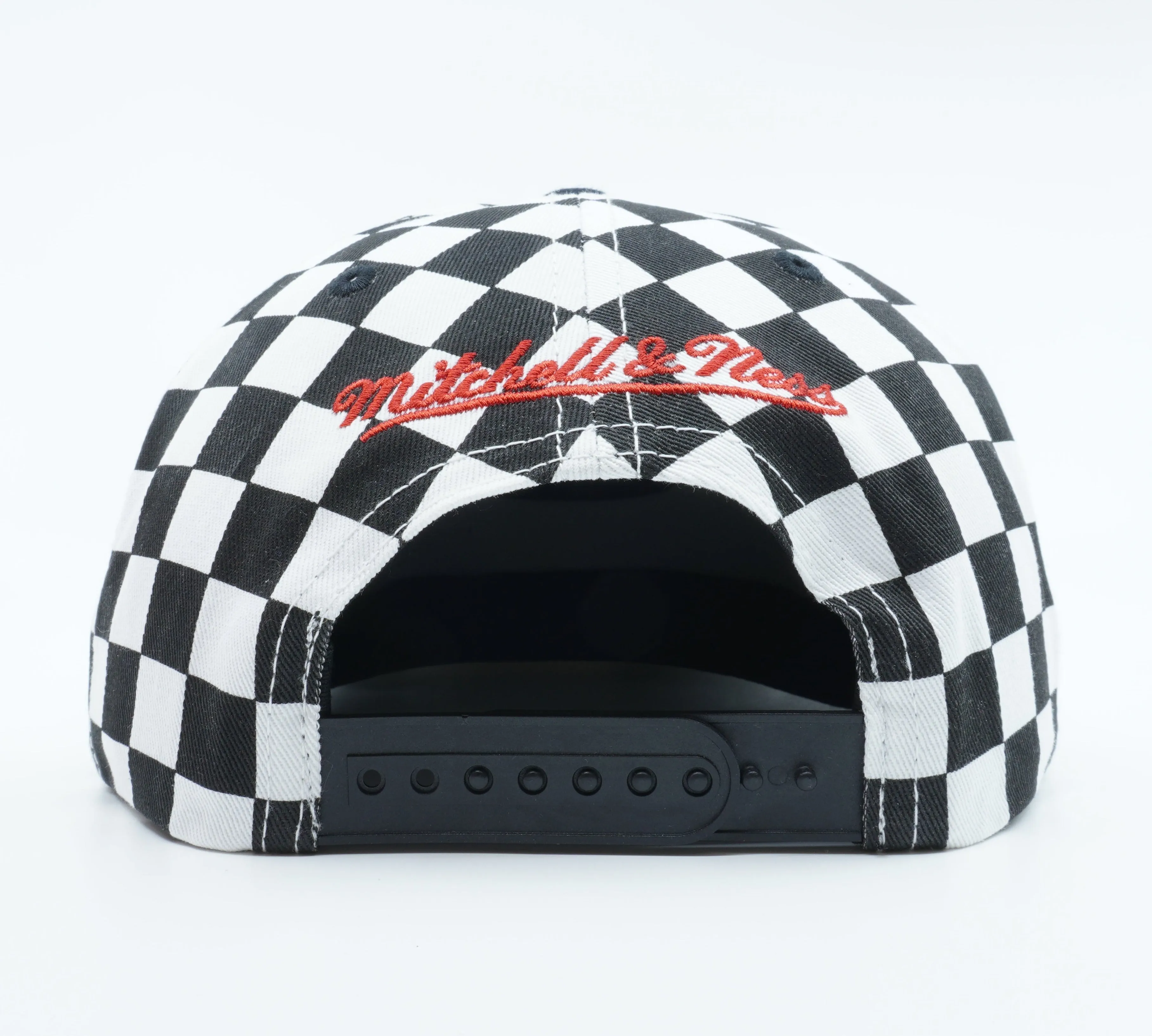 Mitchell & Ness Men's NBA Golden State Warriors Checked B&W Crow Snapback sold by Zulily product image thumbnail 4